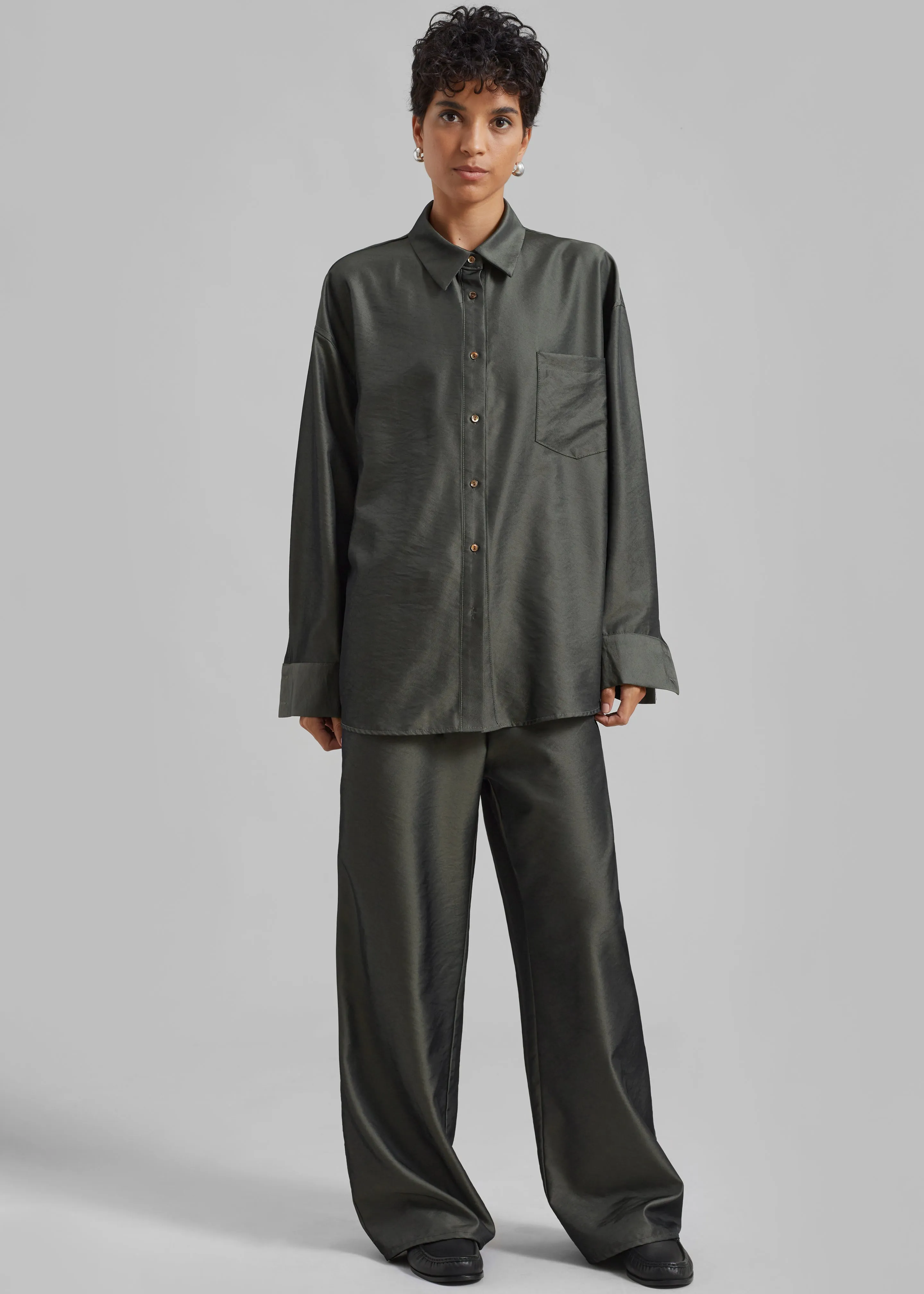 Ethel Pants - Peacock sold by Frankie Shop