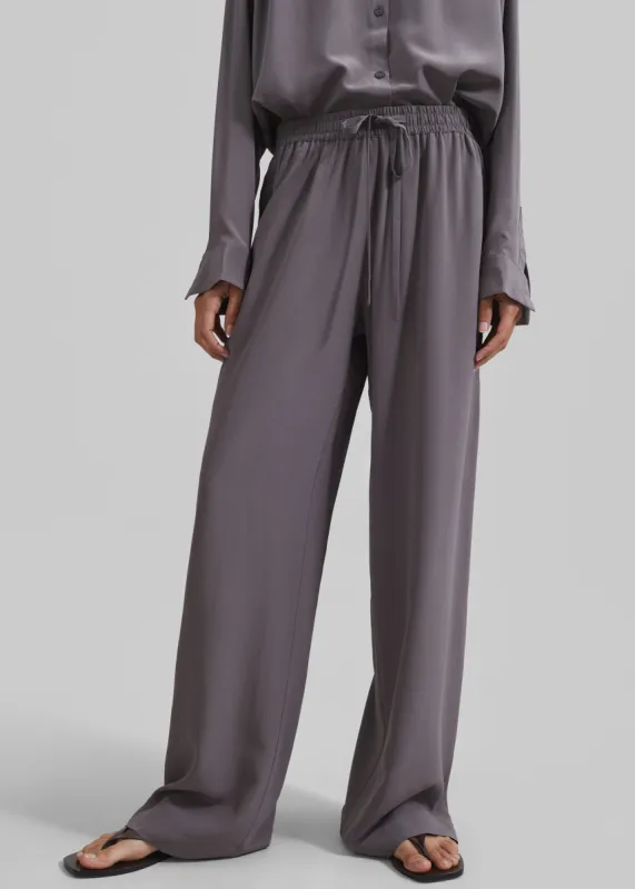 Matteau Drawstring Trouser - Slate sold by Frankie Shop