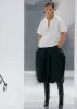 Bevza Balloon Midi Skirt - Black sold by Frankie Shop