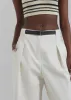 Corinne Belted Pants - Cream sold by Frankie Shop