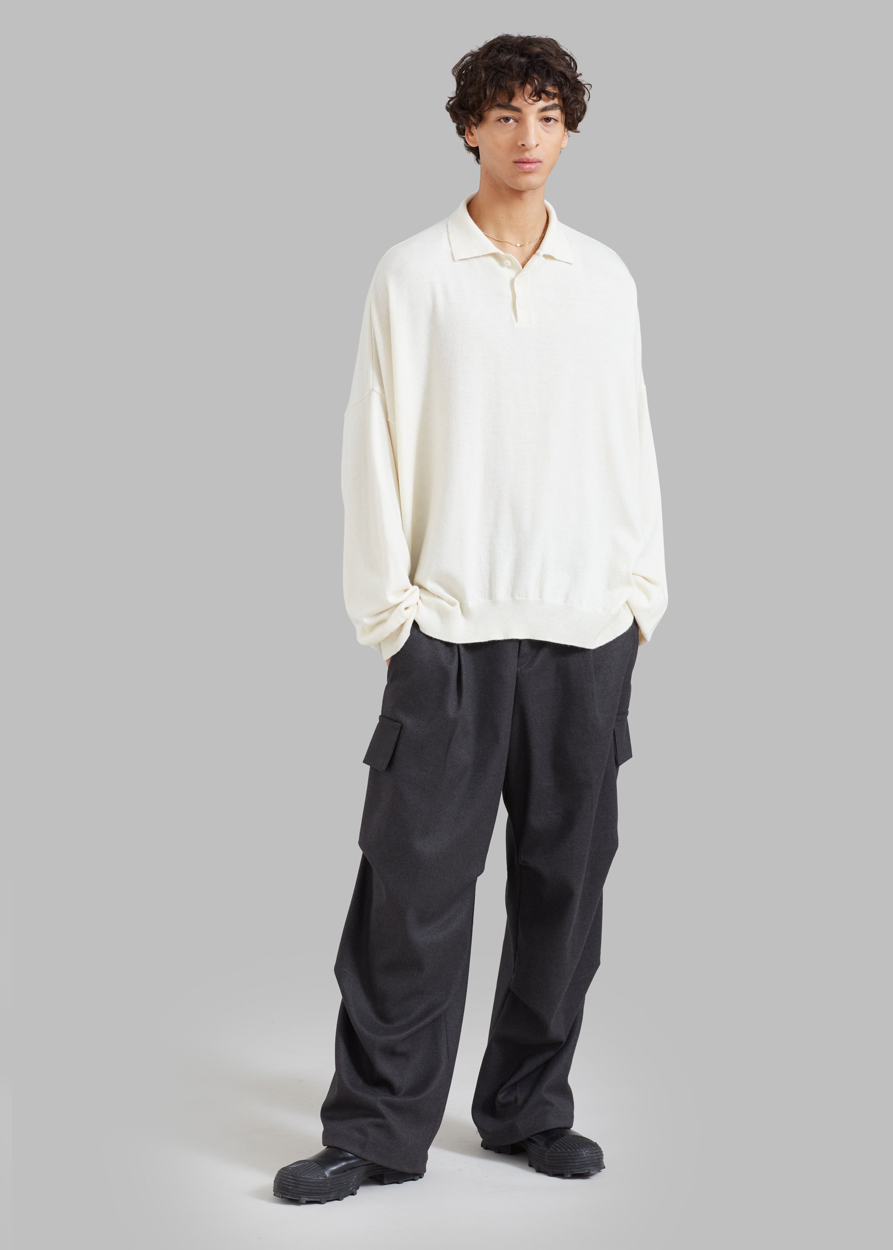 Meriel Polo Sweater - Cream sold by Frankie Shop product image thumbnail 5