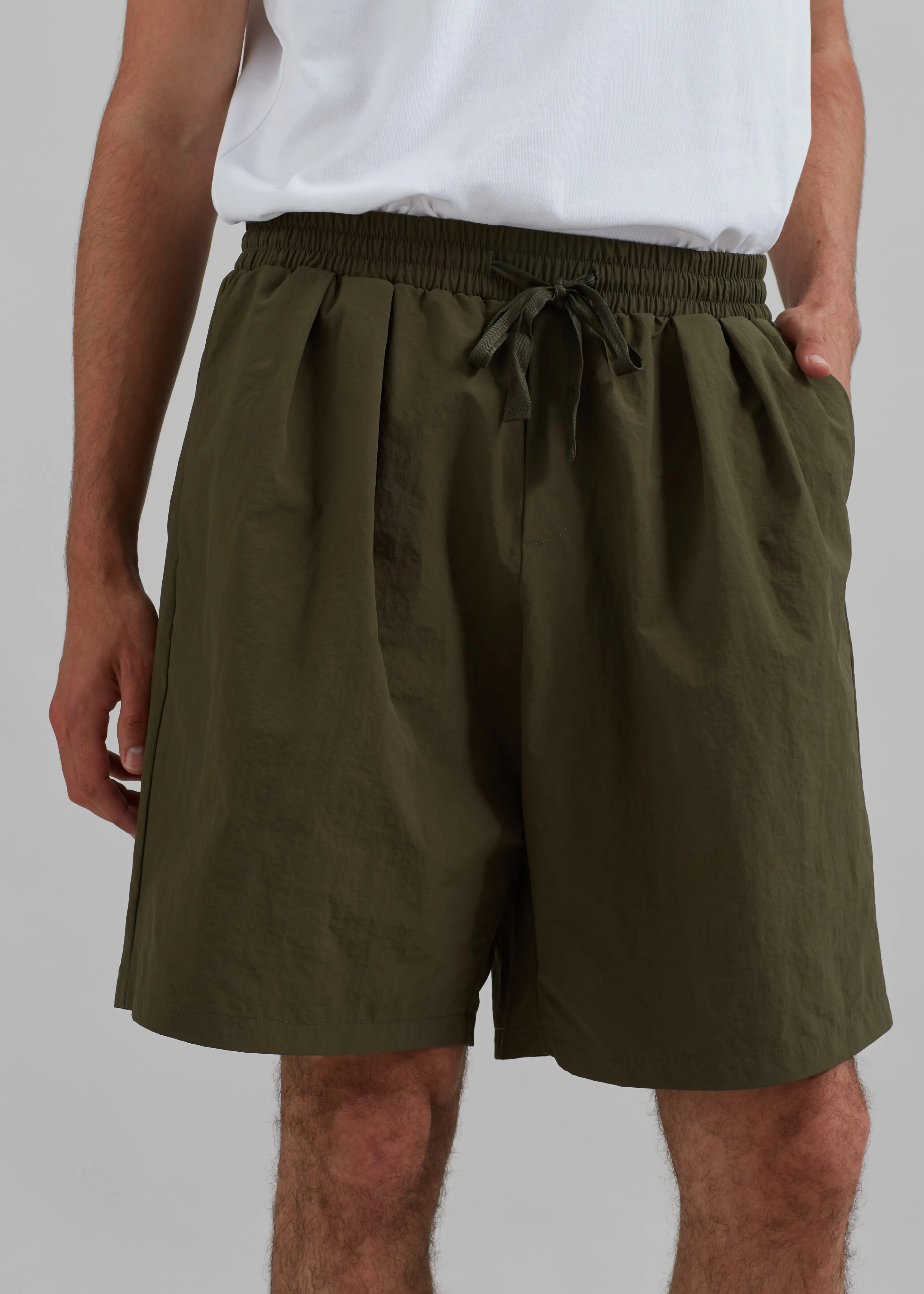 Axel Shorts - Khaki sold by Frankie Shop product image thumbnail 2