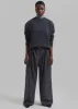 Nyla Pleated Pants - Charcoal sold by Frankie Shop