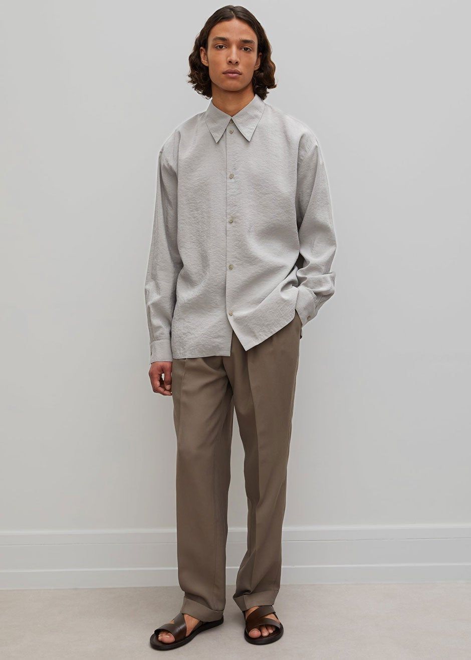 Róhe Gintare Unisex Blouse - Light Grey sold by Frankie Shop product image thumbnail 4