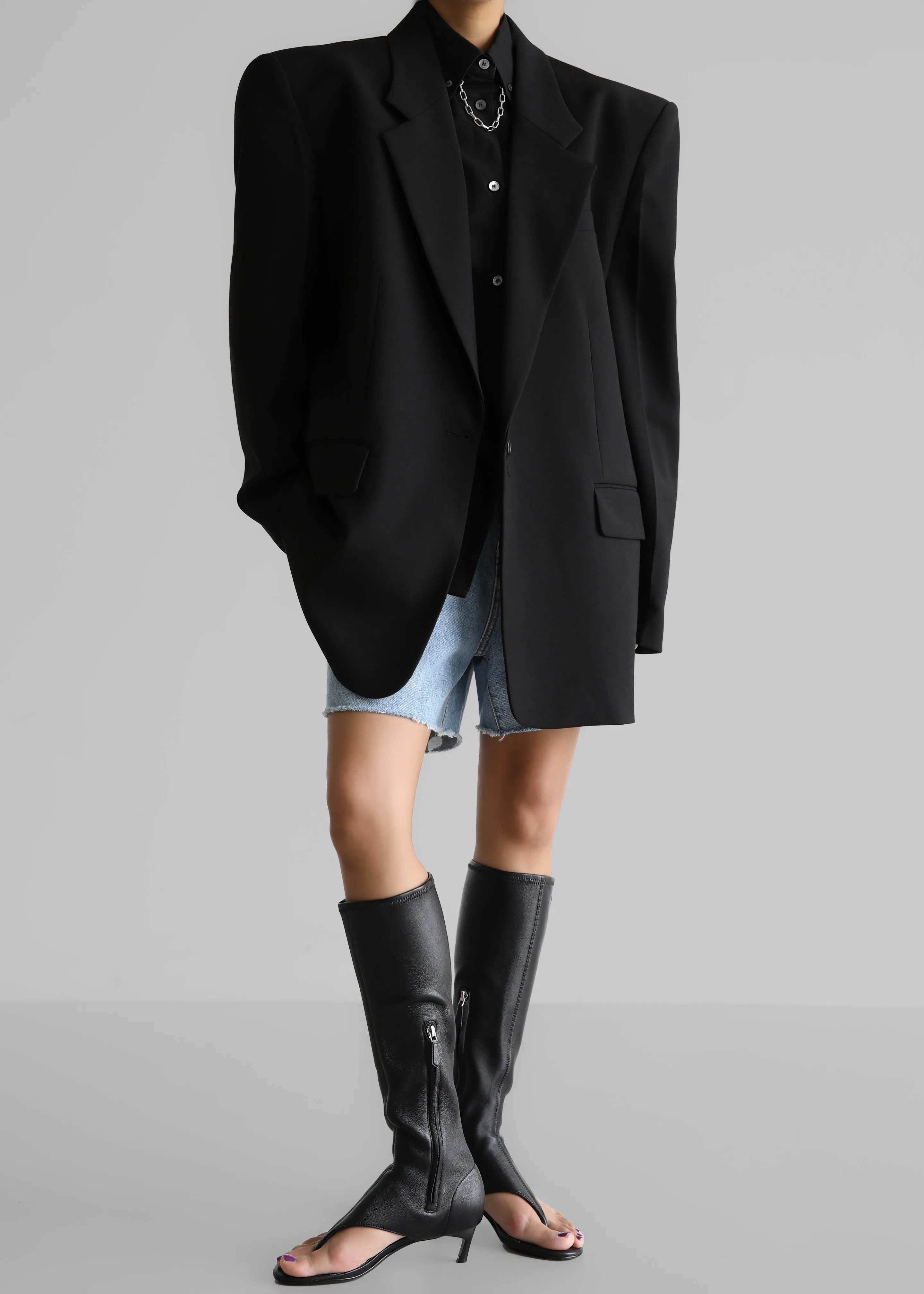 Andy Blazer - Black sold by Frankie Shop product image thumbnail 4