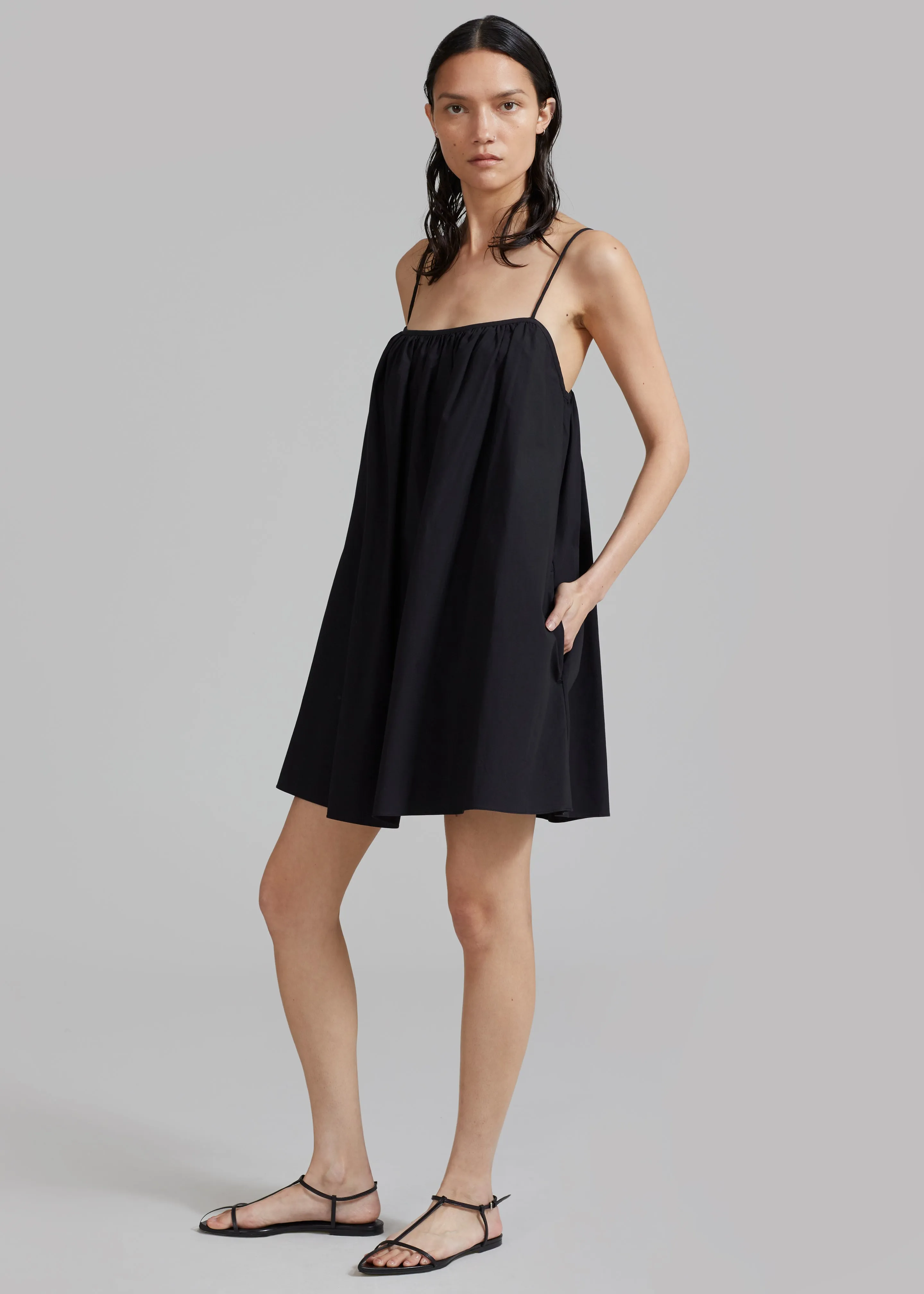 Matteau Voluminous Cami Mini Dress - Black sold by Frankie Shop product image thumbnail 4