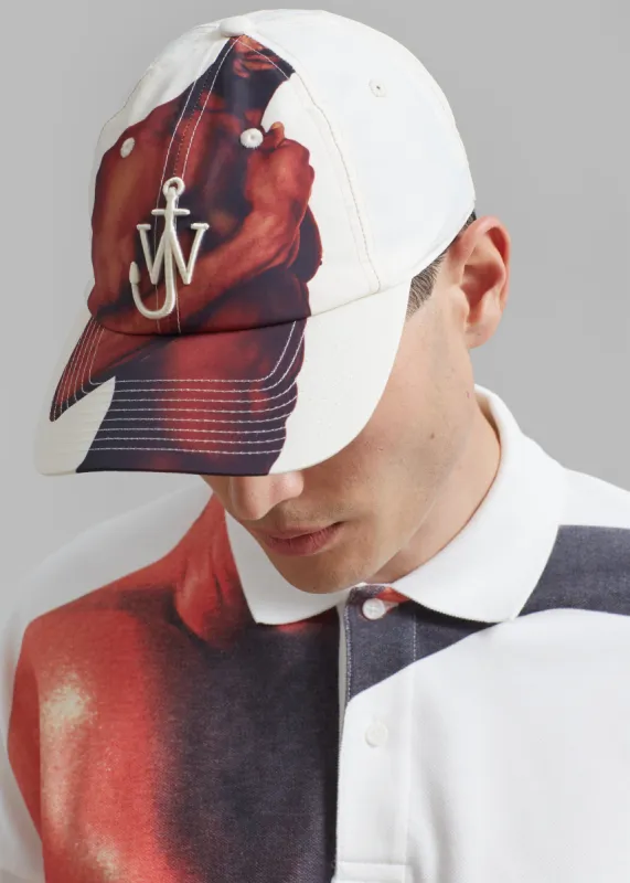 JW Anderson Baseball Cap - Off White made by Frankie Shop