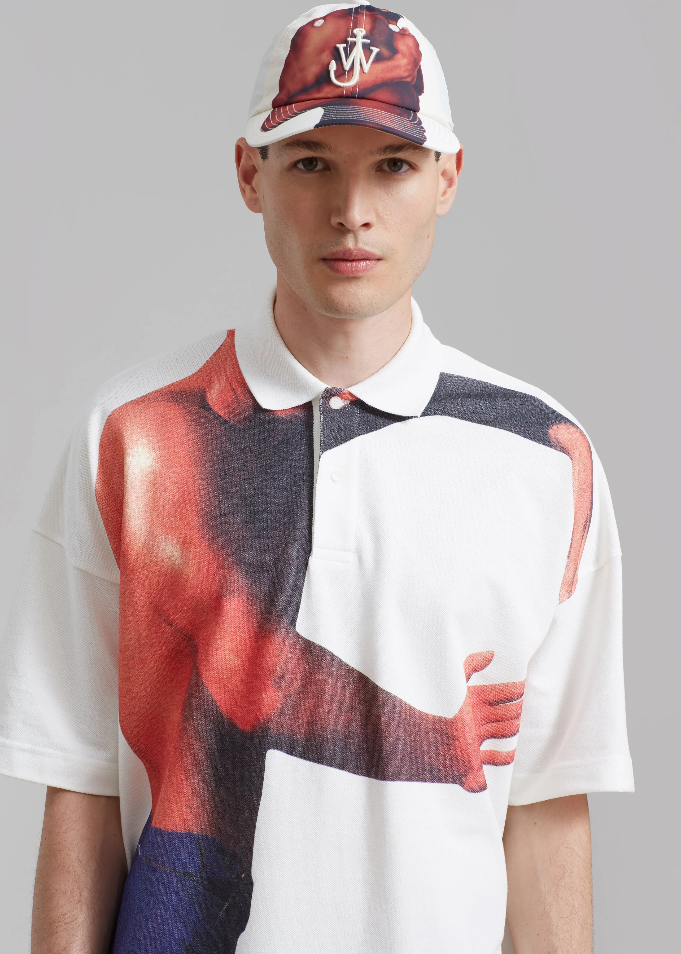 JW Anderson Baseball Cap - Off White sold by Frankie Shop product image thumbnail 3