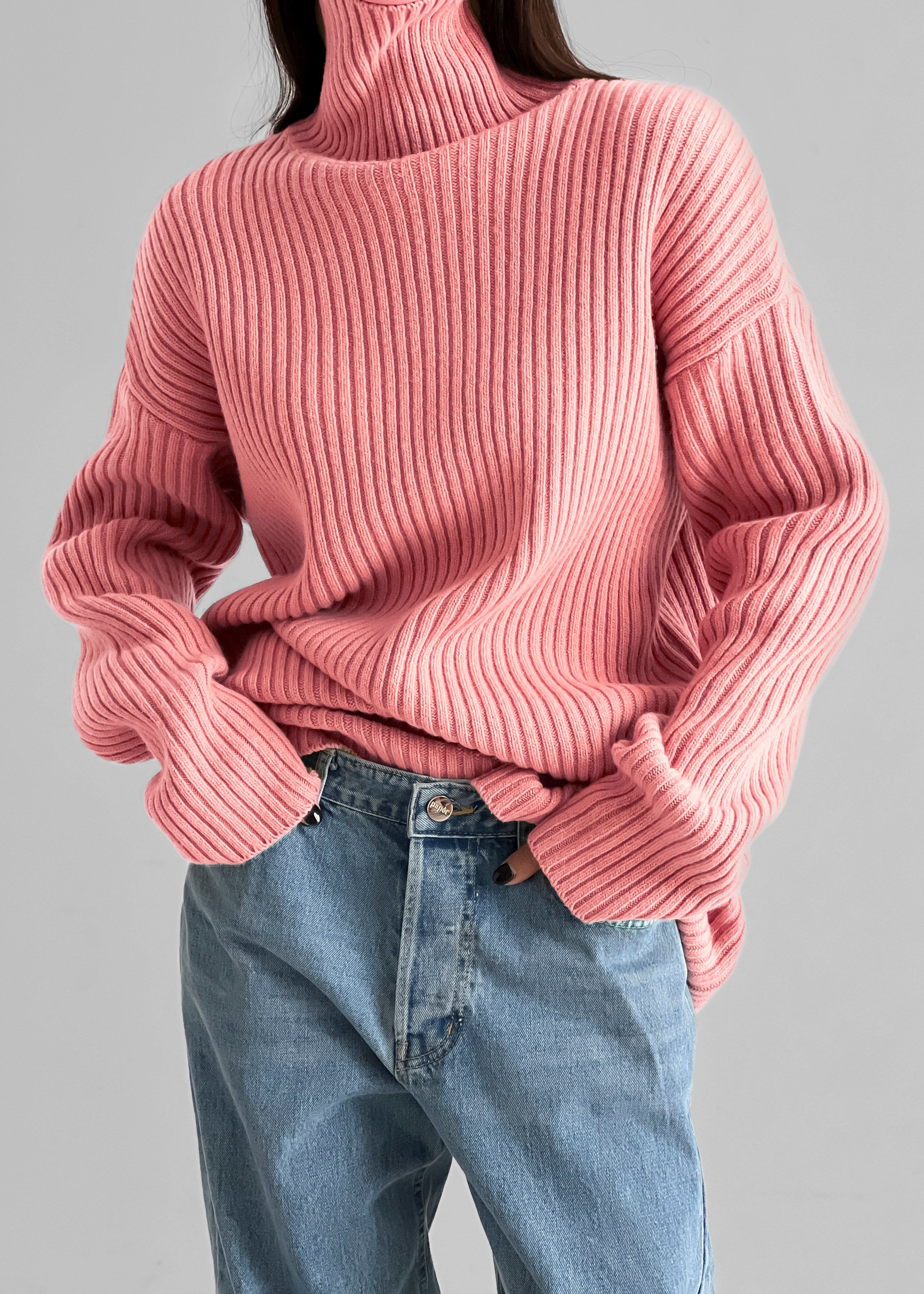 Thelma Ribbed Sweater - Pink sold by Frankie Shop product image thumbnail 5