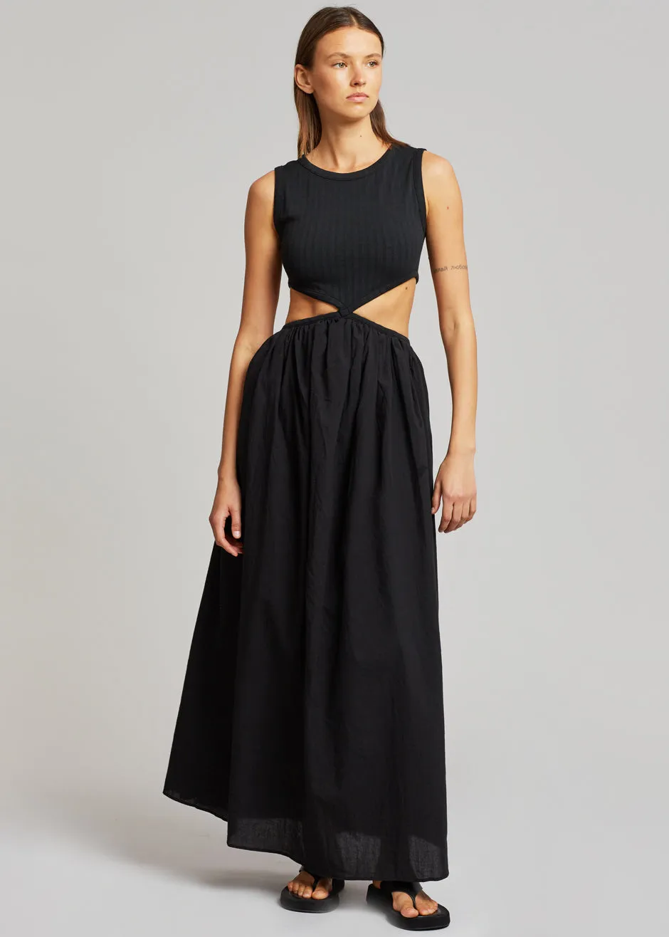 Mara Cut Out Maxi Dress - Black sold by Frankie Shop product image thumbnail 4