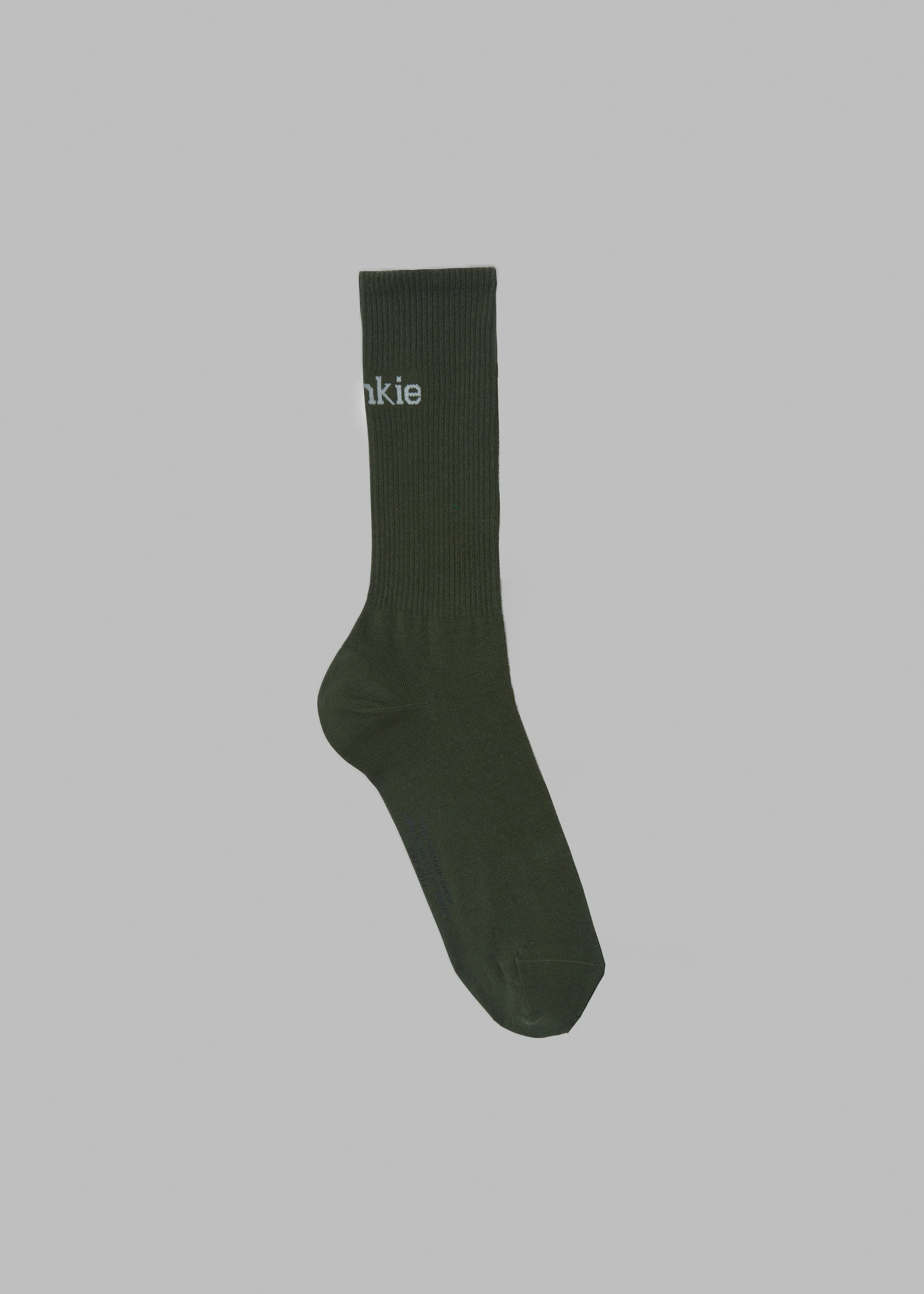 Frankie in English Ribbed Socks - Army Green sold by Frankie Shop product image thumbnail 2