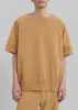 Caz Boxy Tee - Camel sold by Frankie Shop