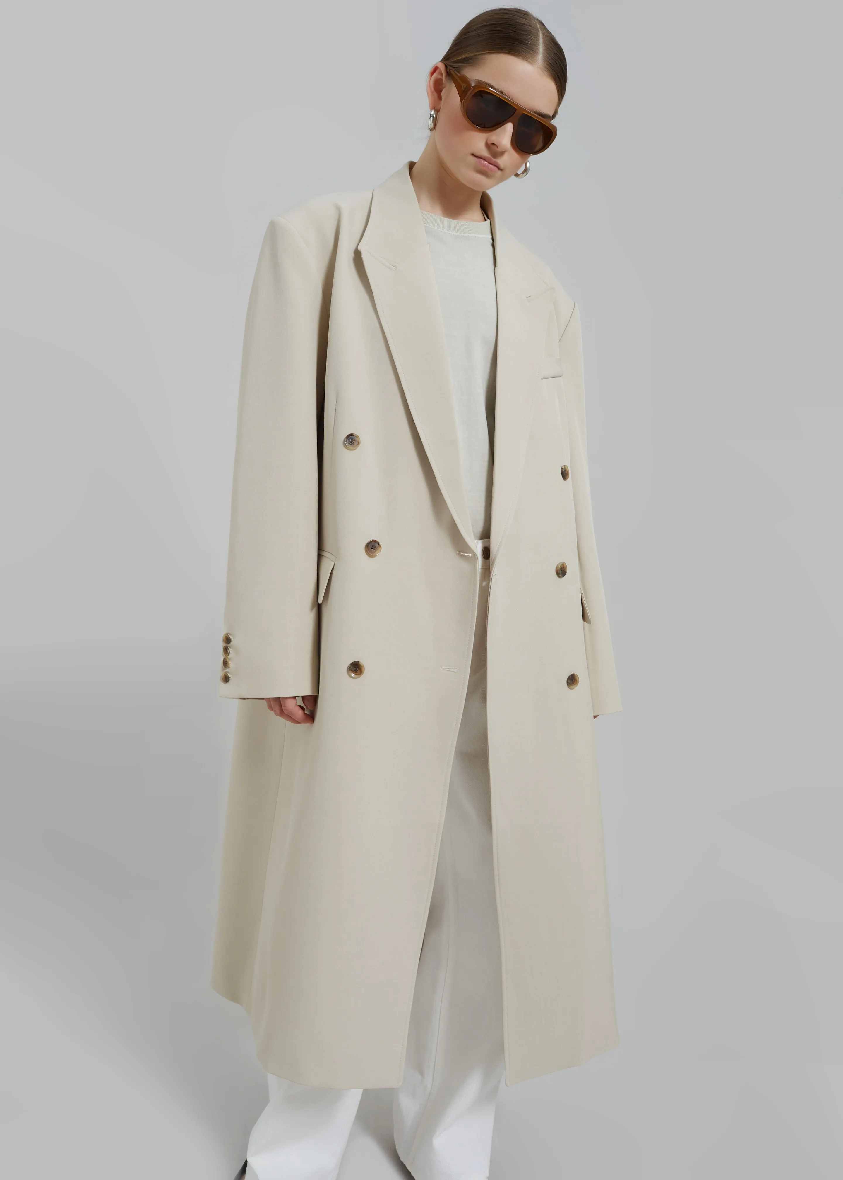 Nadetta Coat - Beige sold by Frankie Shop product image thumbnail 4