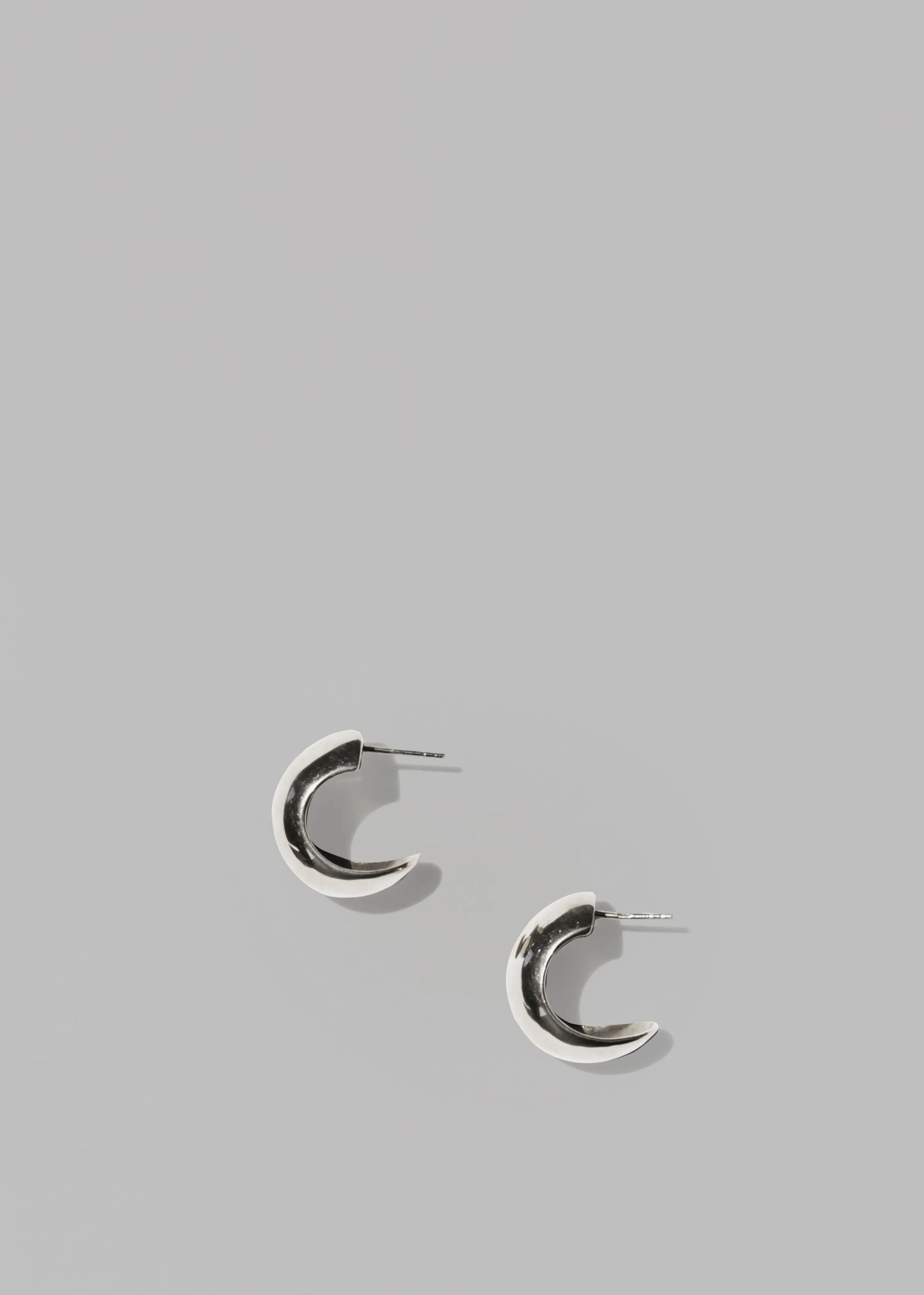 Jasmin Sparrow Classic Hoops - Silver sold by Frankie Shop product image thumbnail 4