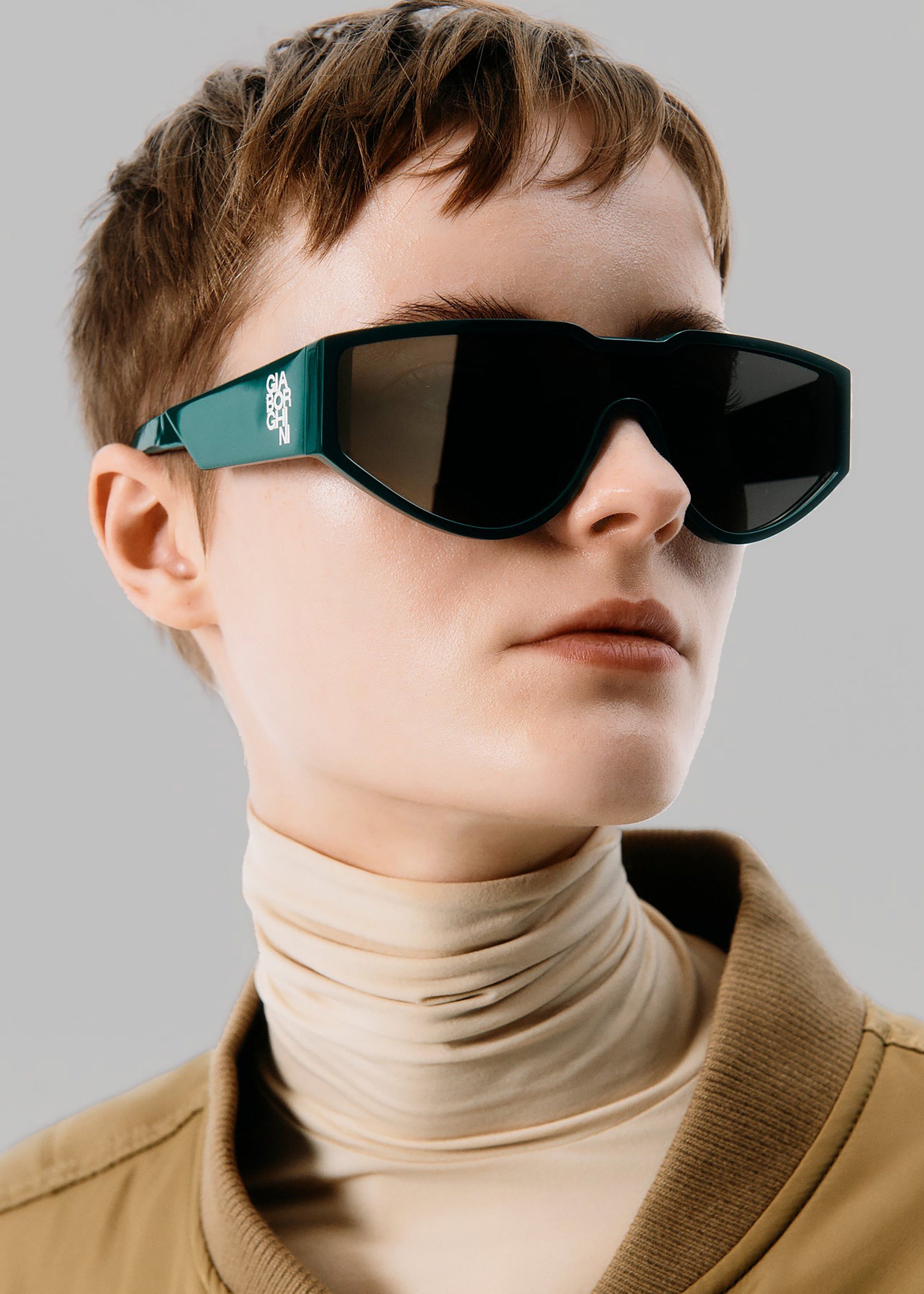 Gia Borghini Ski Sunnies - Forest Green sold by Frankie Shop product image thumbnail 2