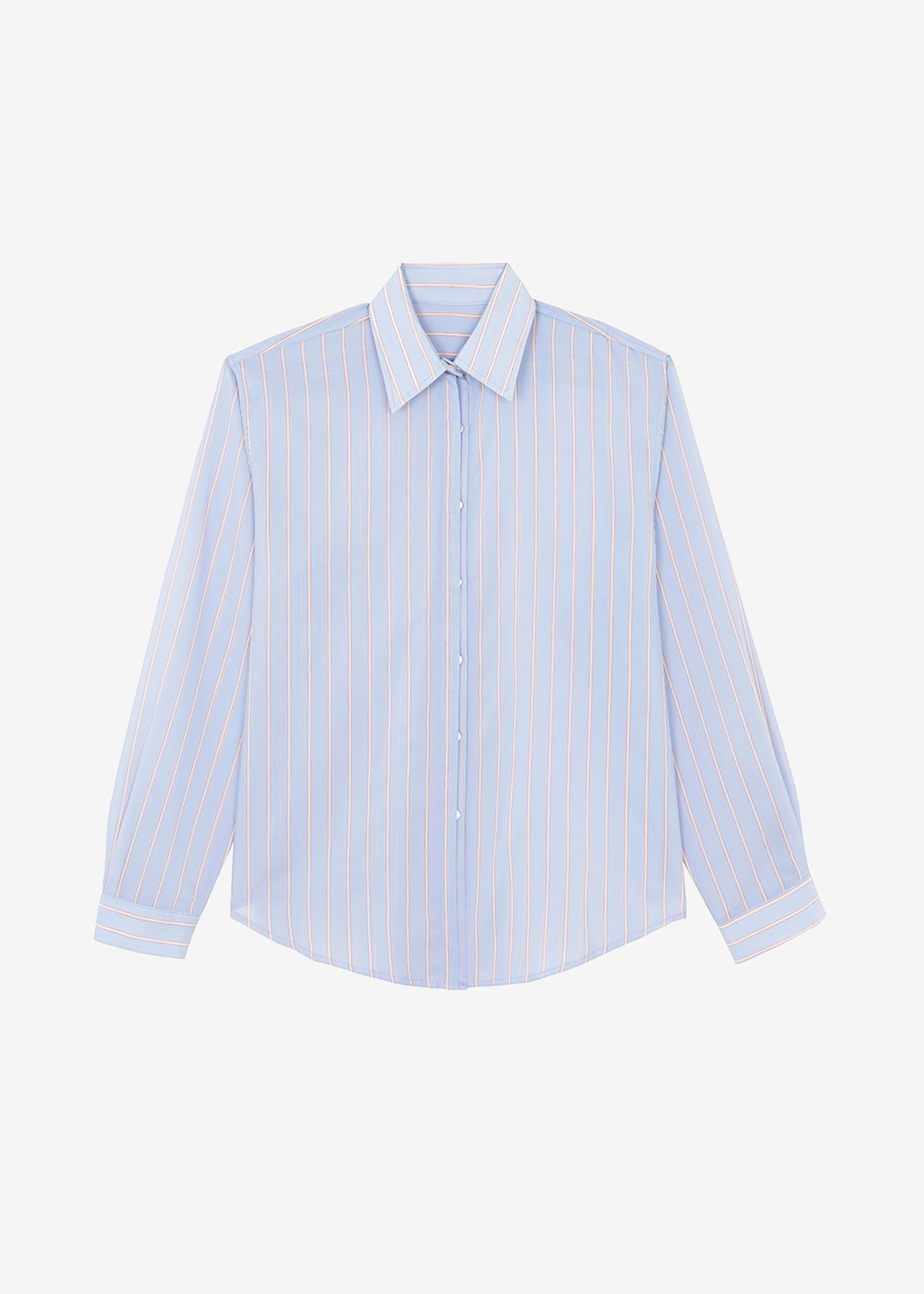 Florence Stripe Shirt - Blue Combo sold by Frankie Shop product image thumbnail 7