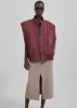 Lance Sleeveless Bomber Jacket - Burgundy sold by Frankie Shop