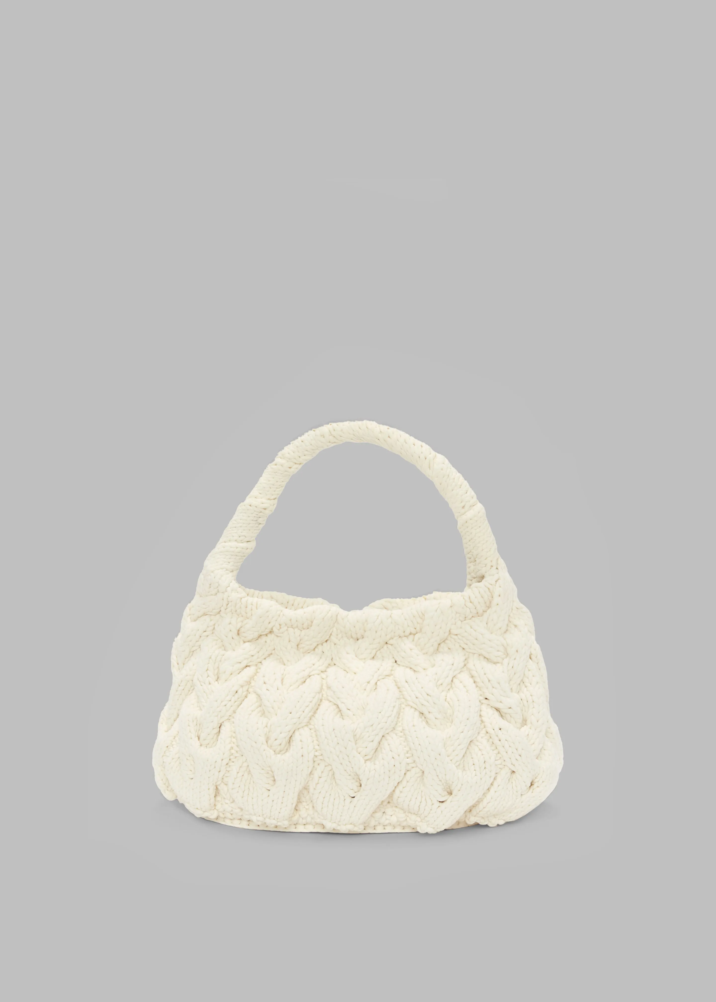 JW Anderson Cable Knit Bag - Off White sold by Frankie Shop product image thumbnail 2