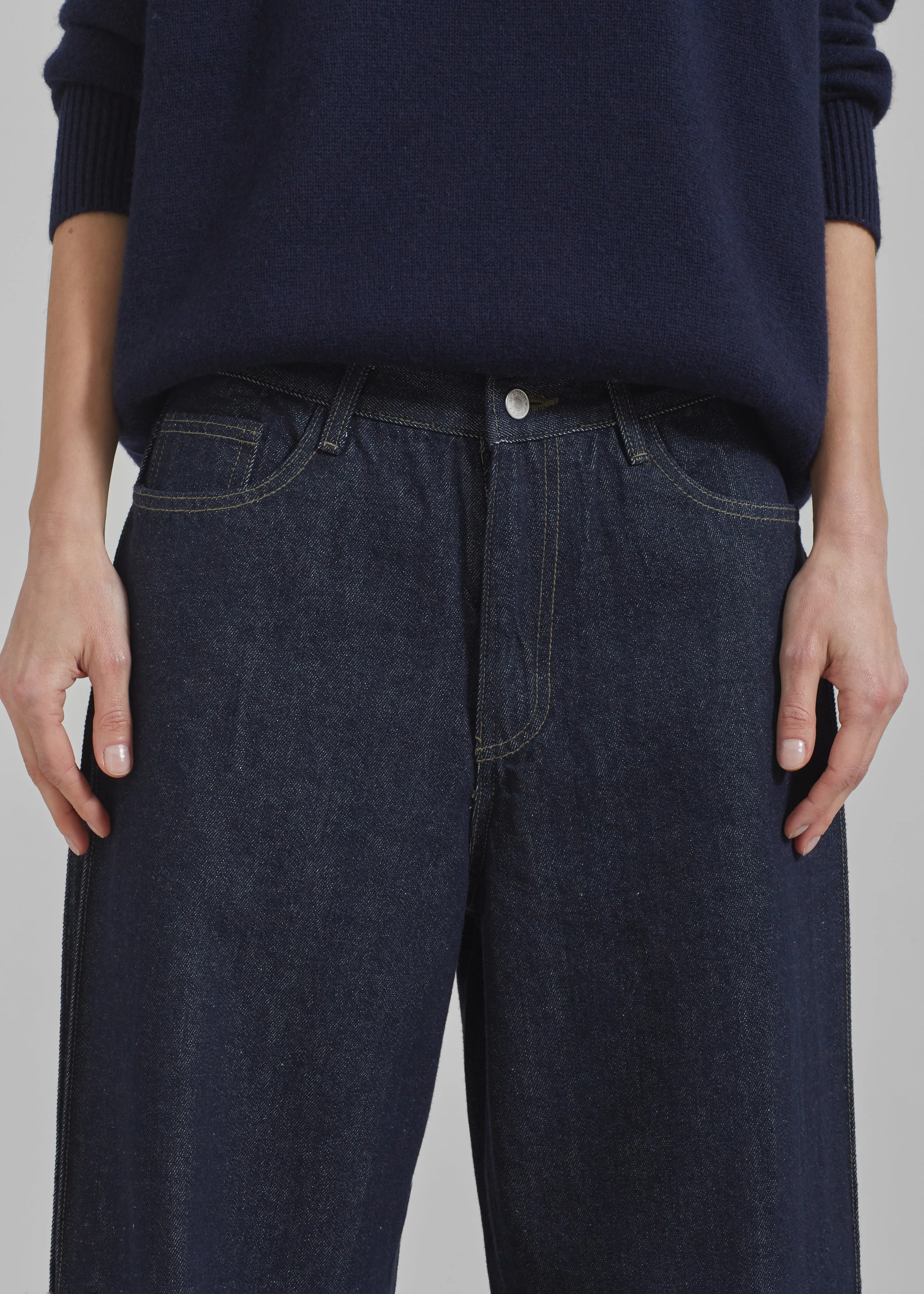 Lowri Jeans - Raw Wash sold by Frankie Shop product image thumbnail 4