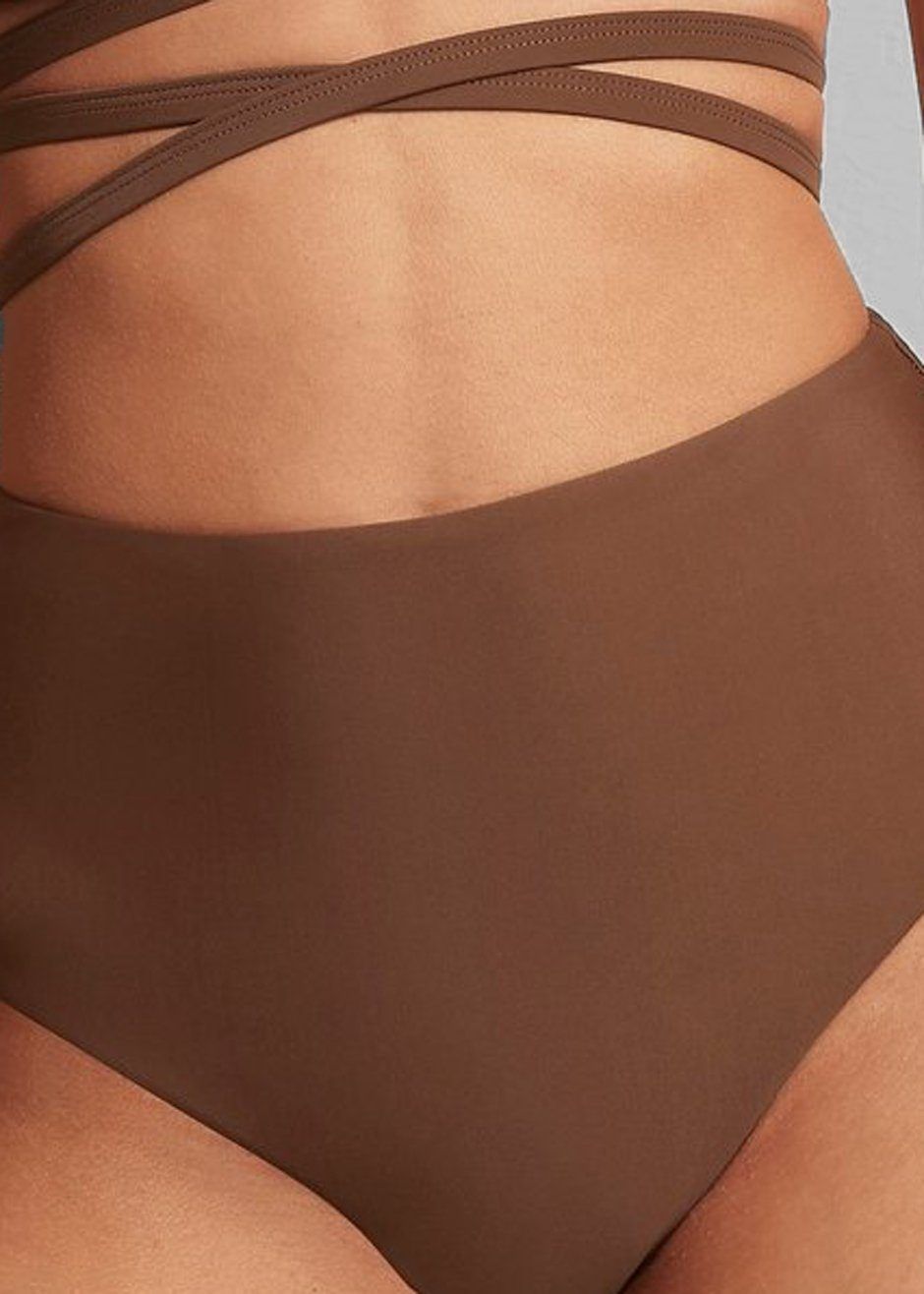 Matteau High Waist Bikini Brief - Pecan sold by Frankie Shop product image thumbnail 4