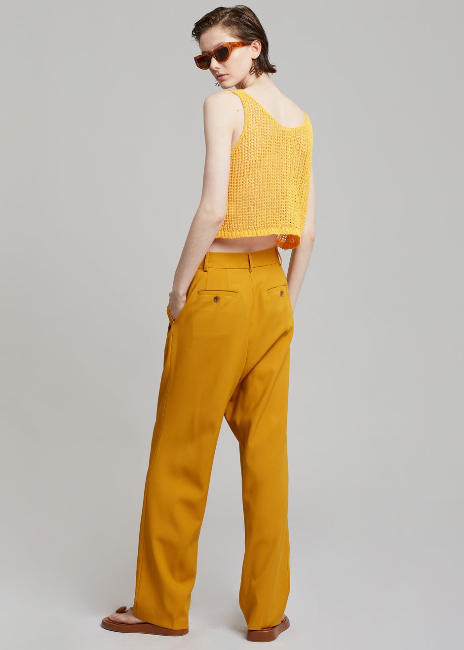 Camila Net Top - Orange sold by Frankie Shop product image thumbnail 2