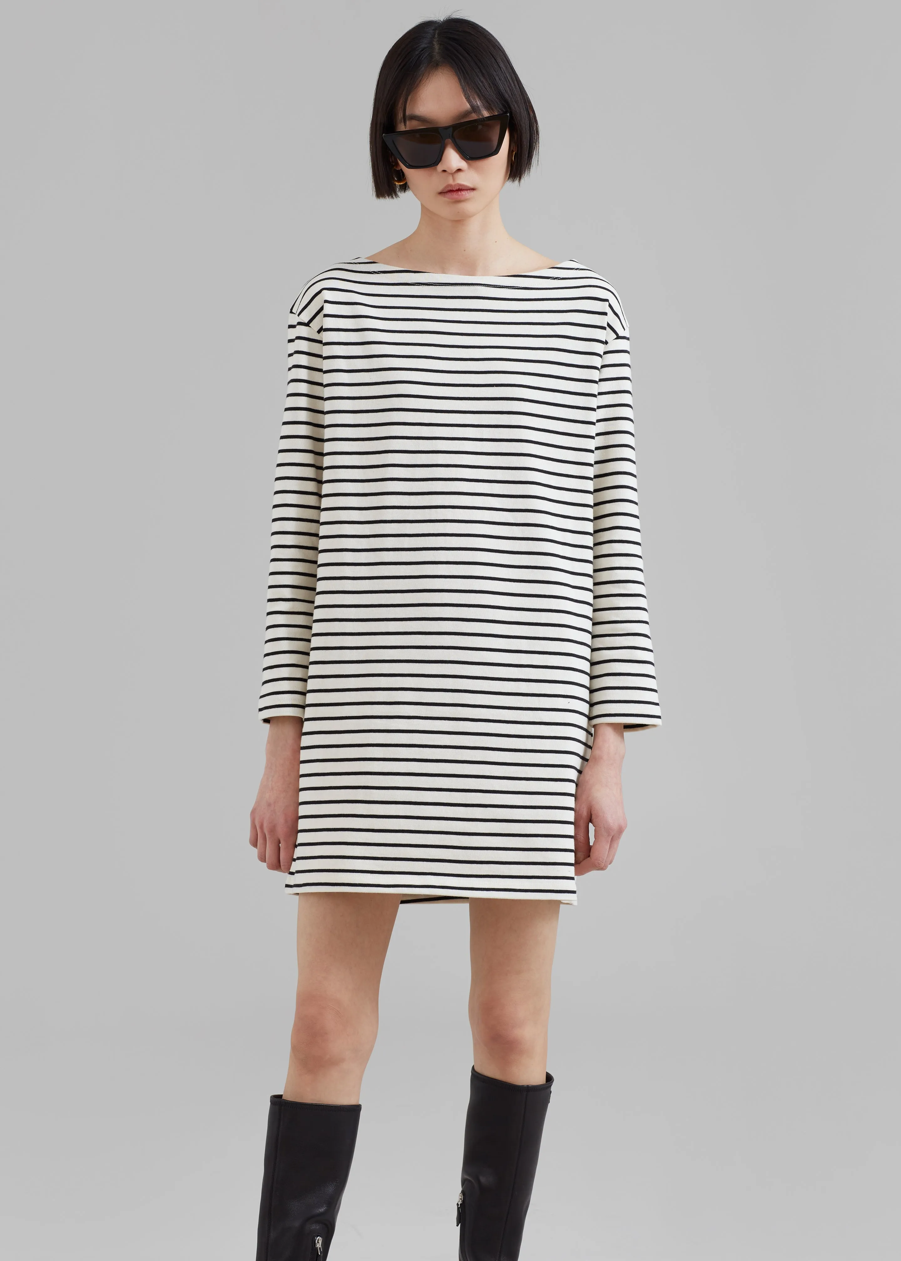 Nino Mini Dress - Black Stripe sold by Frankie Shop product image thumbnail 2