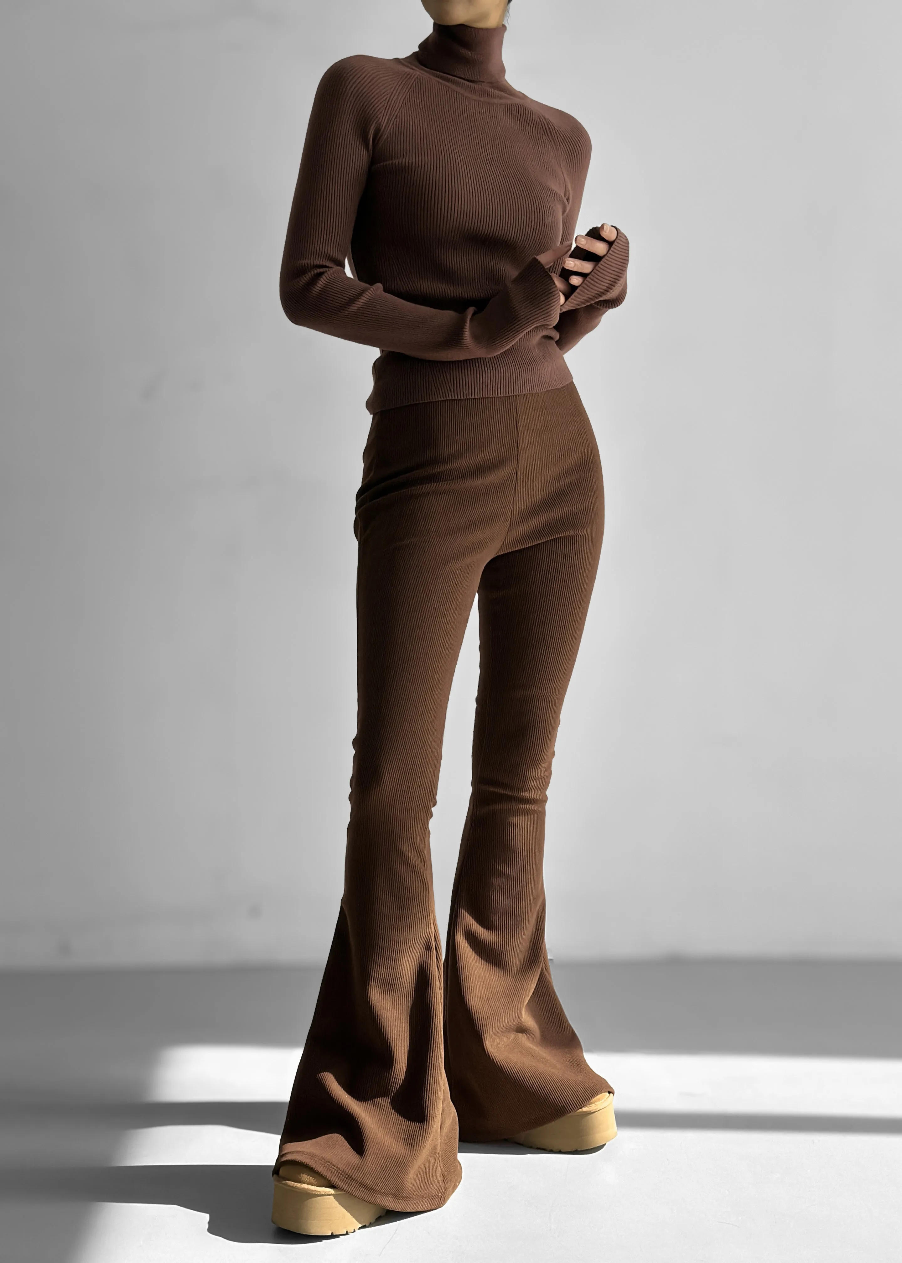 Aubree Turtleneck - Brown sold by Frankie Shop product image thumbnail 5