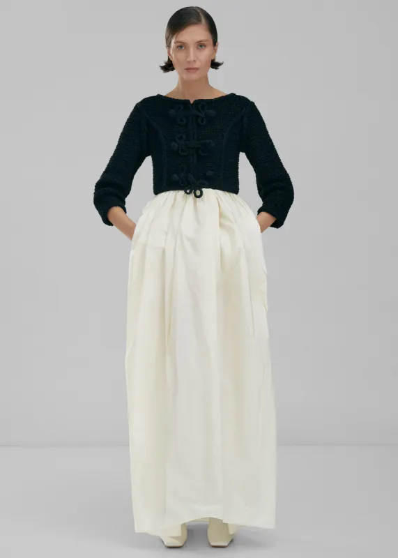 Bevza Balloon Long Skirt - Ivory made by Frankie Shop