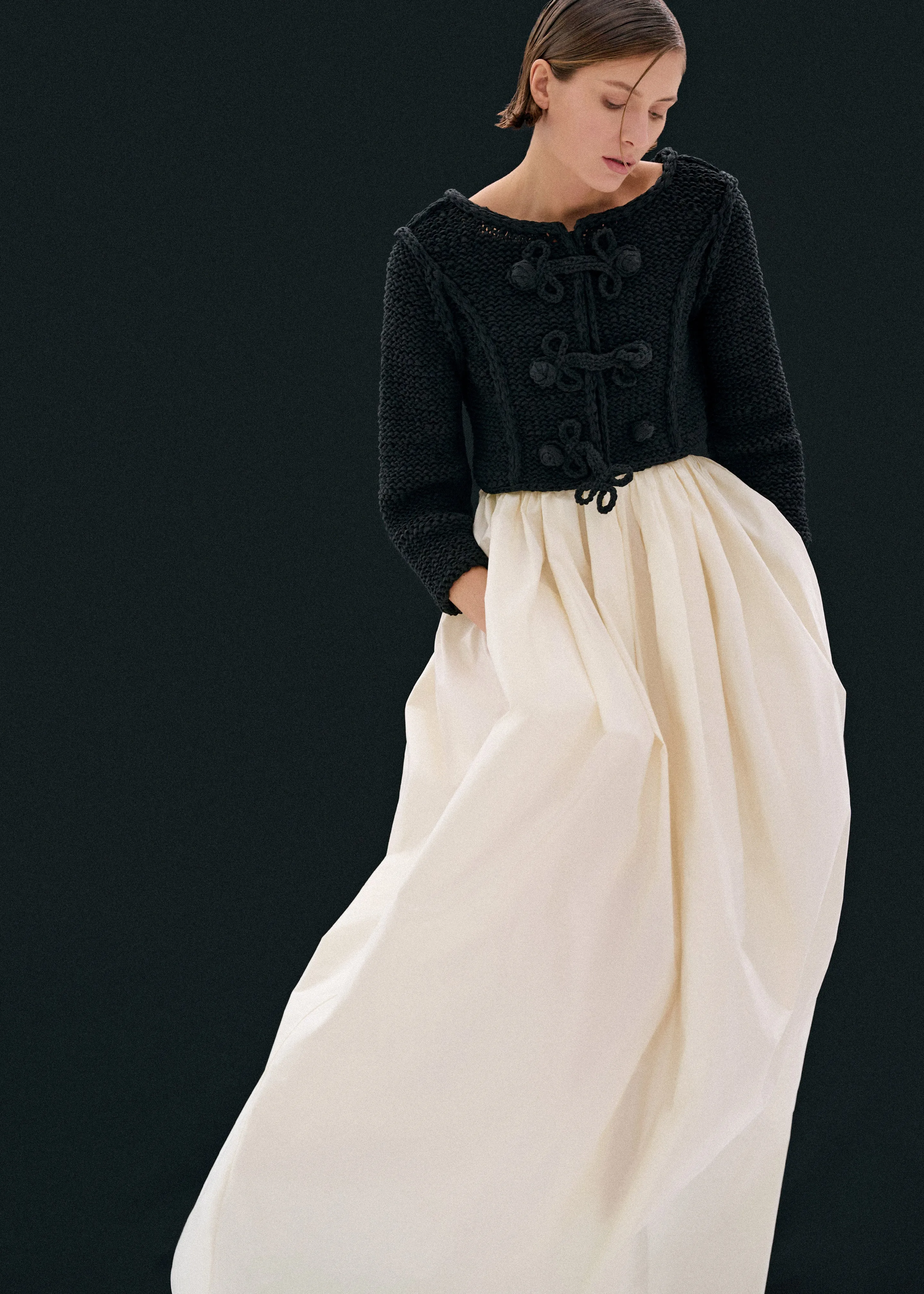 Bevza Balloon Long Skirt - Ivory sold by Frankie Shop product image thumbnail 2