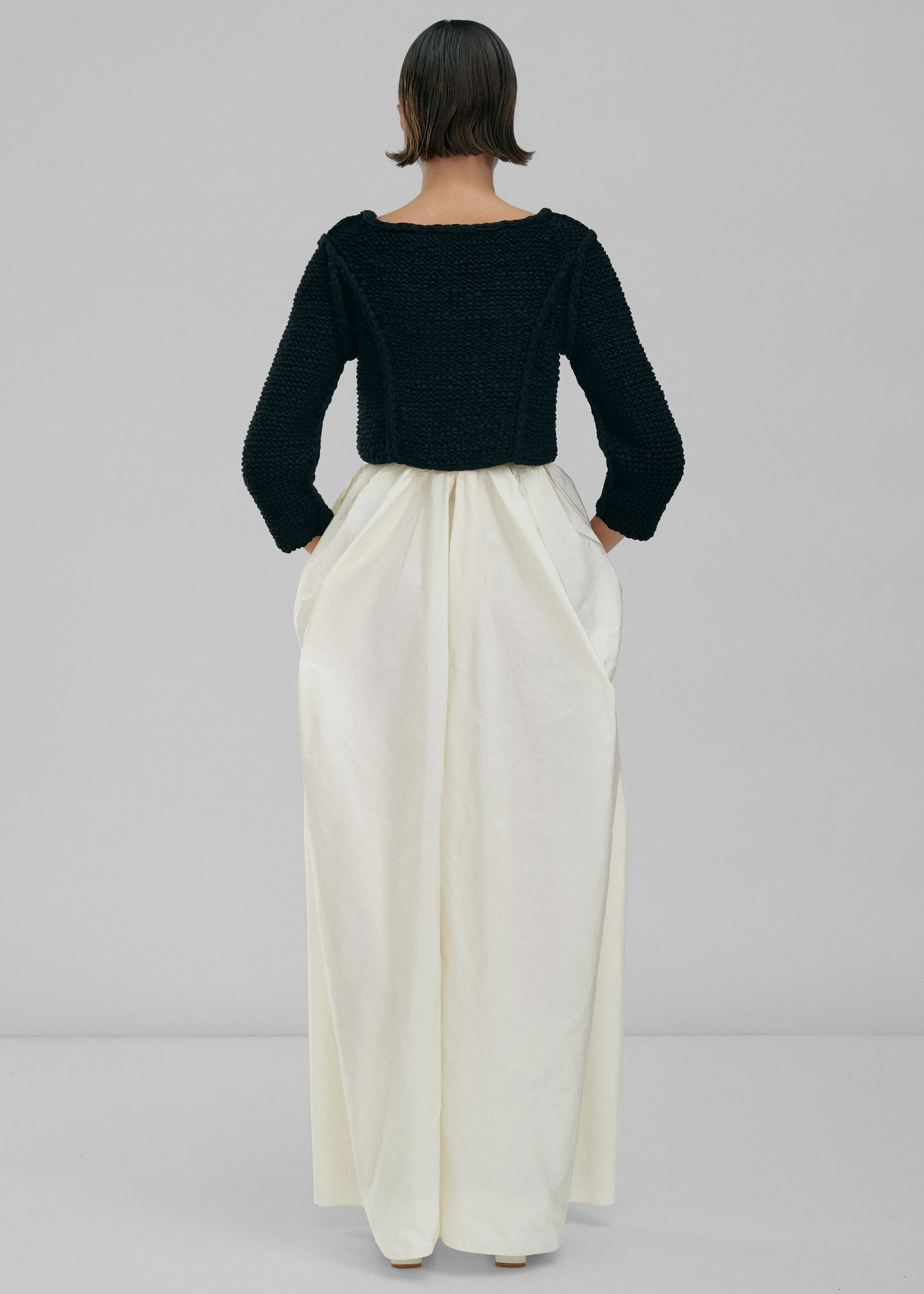 Bevza Balloon Long Skirt - Ivory sold by Frankie Shop product image thumbnail 4