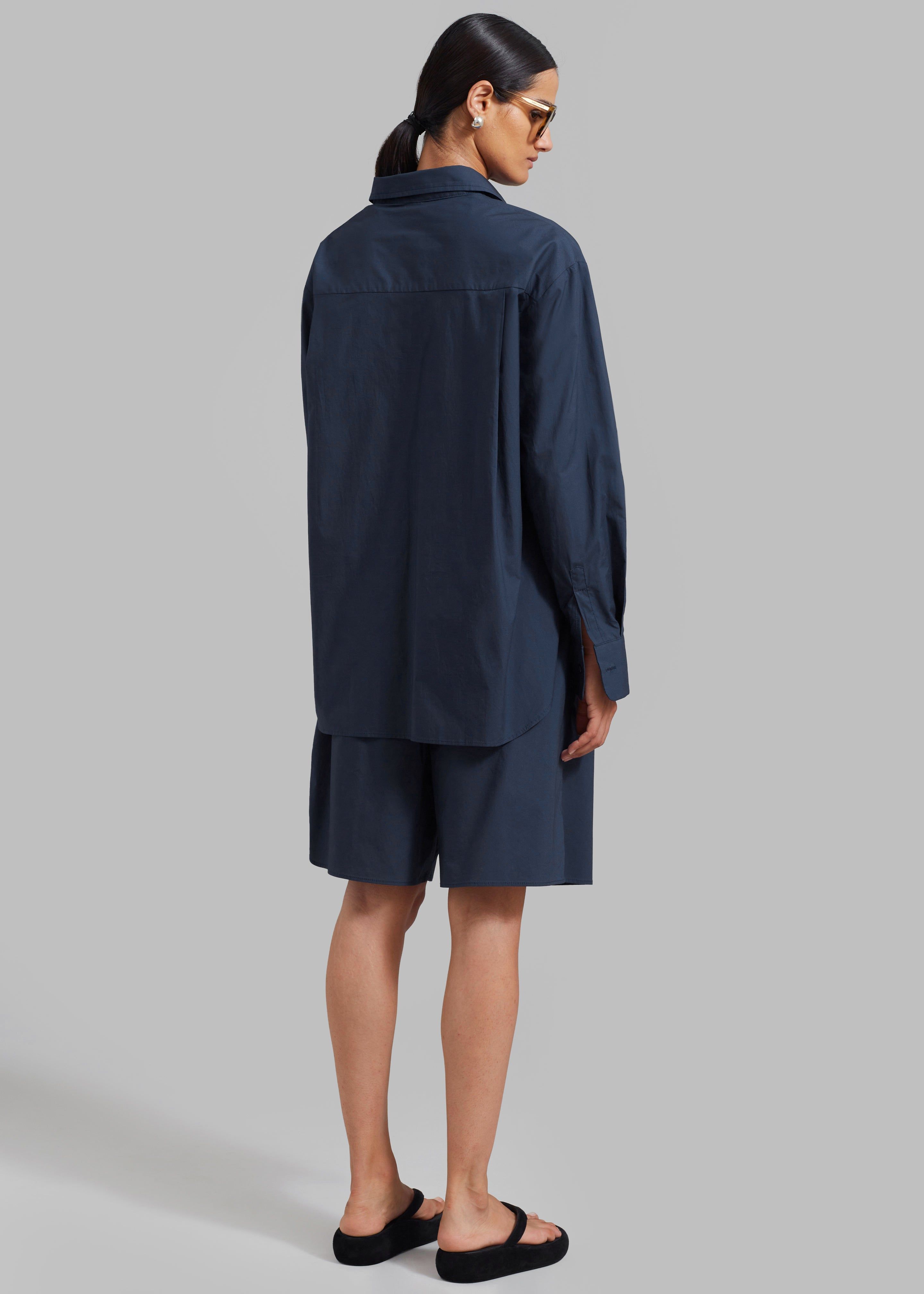 Levi Shirt - Midnight Blue sold by Frankie Shop product image thumbnail 8