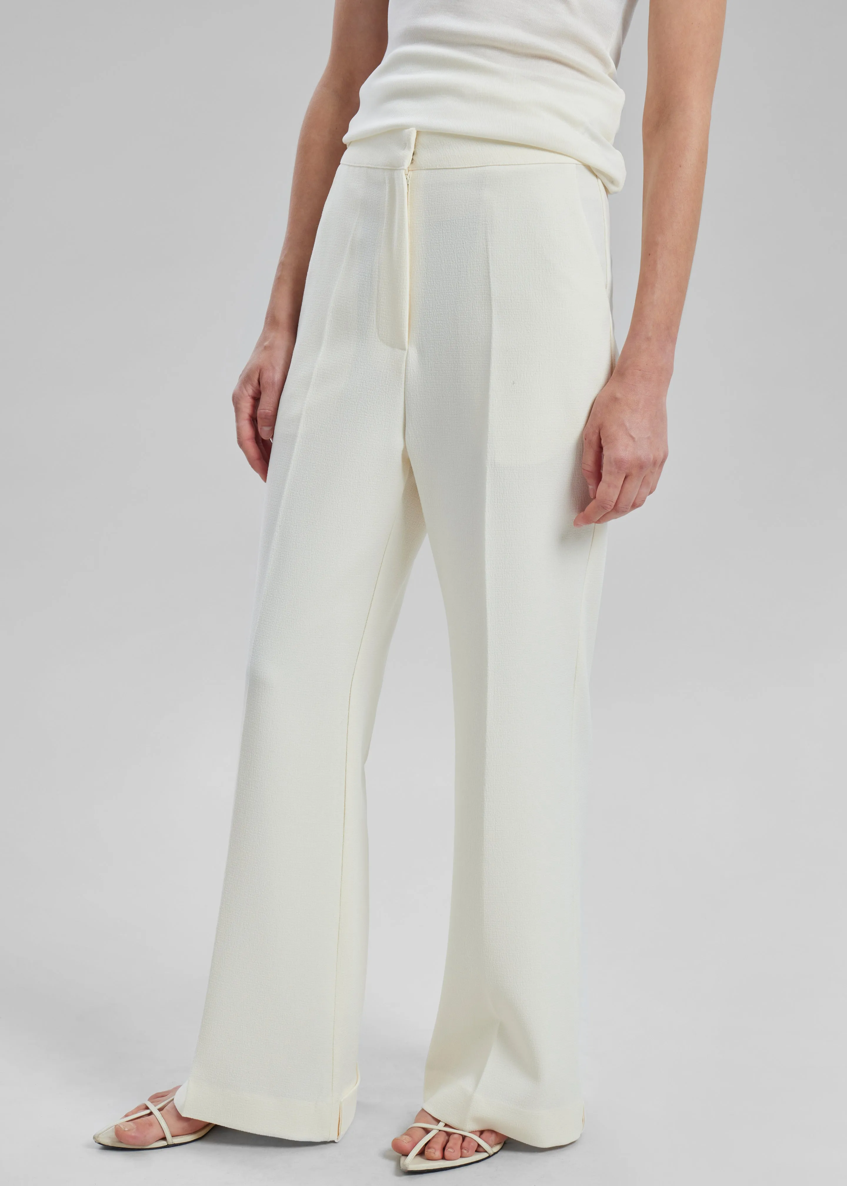 Layne Trousers - Off White sold by Frankie Shop product image thumbnail 2