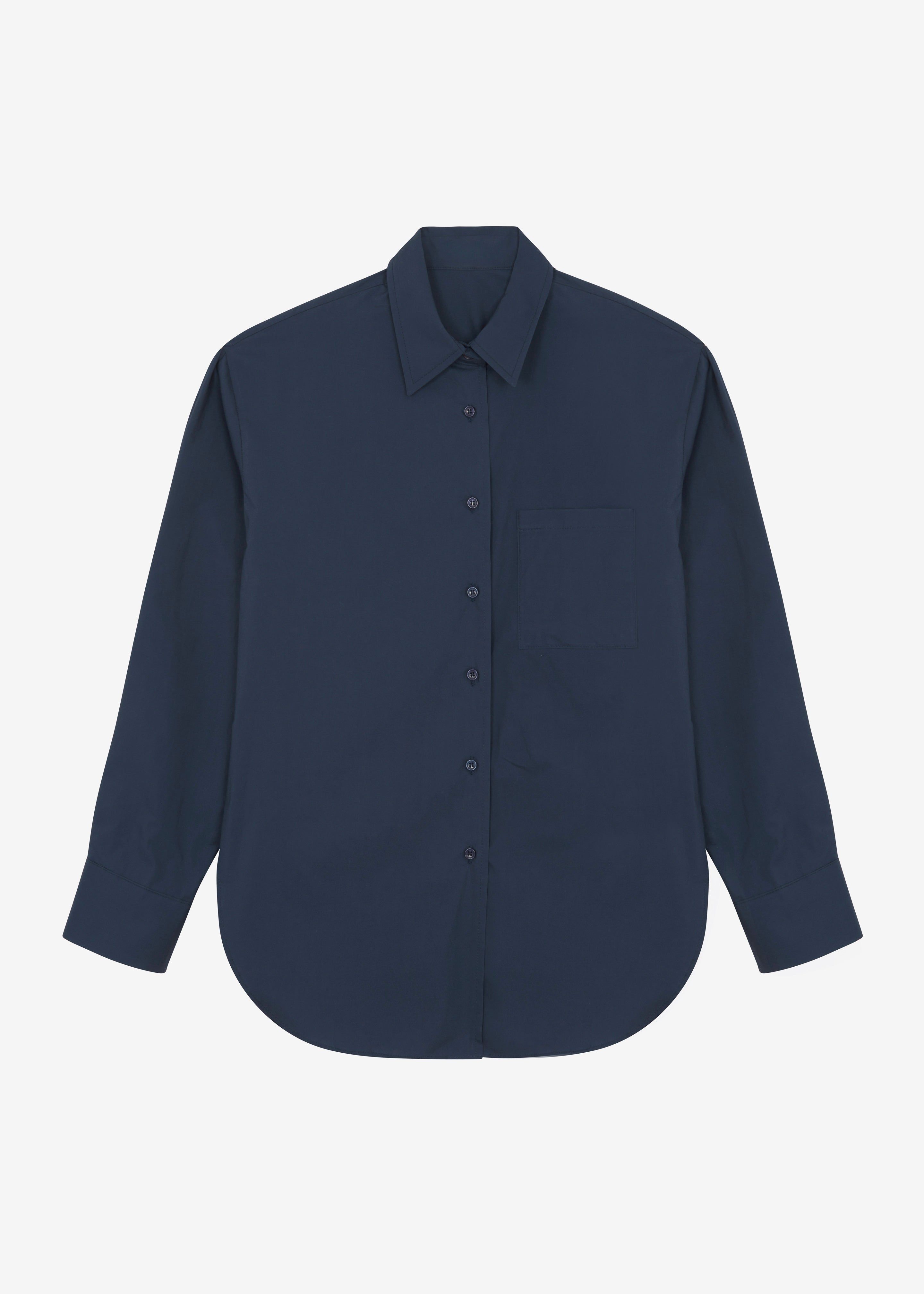 Levi Shirt - Midnight Blue sold by Frankie Shop product image thumbnail 9