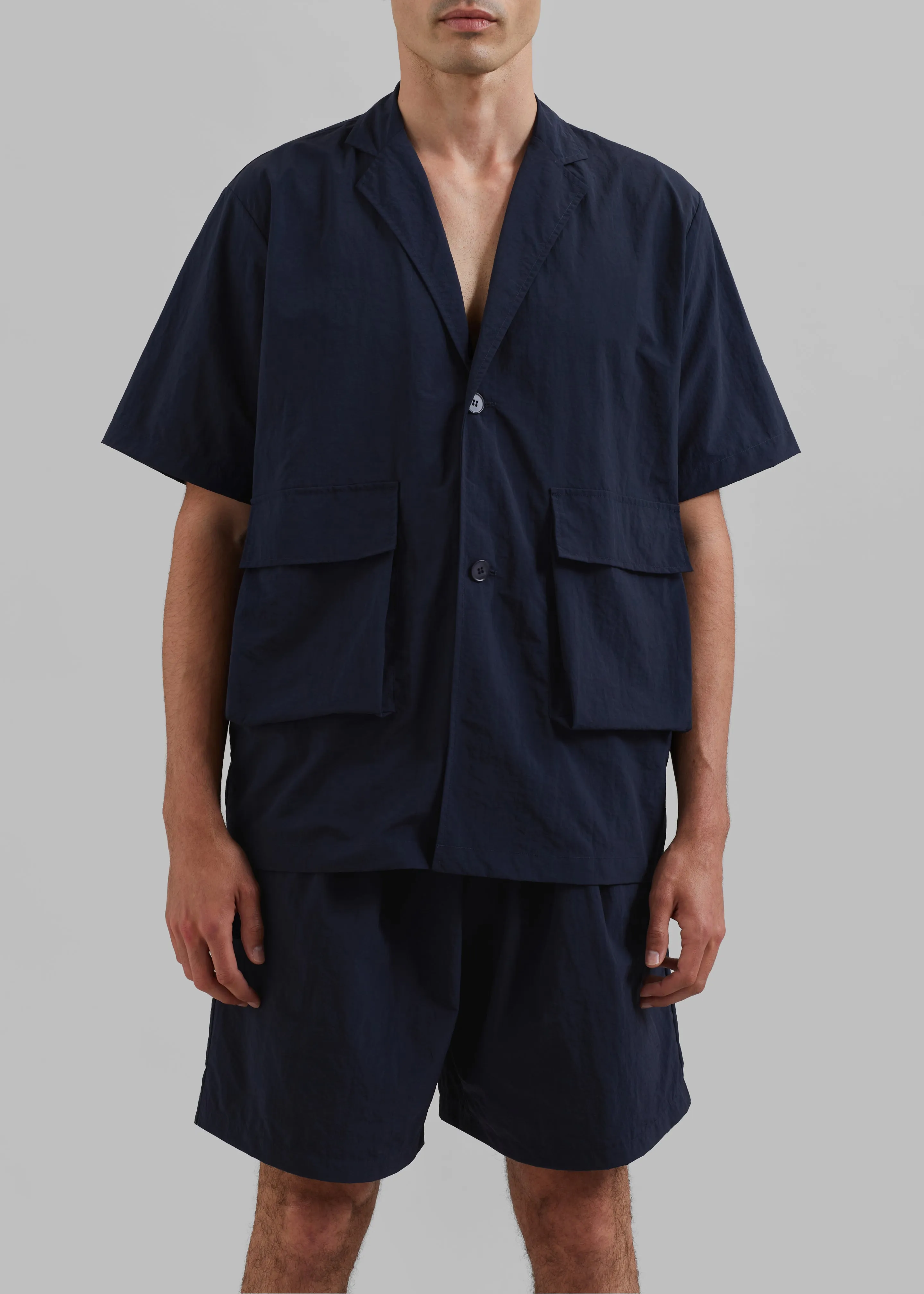 Axel Shirt - Navy sold by Frankie Shop product image thumbnail 2