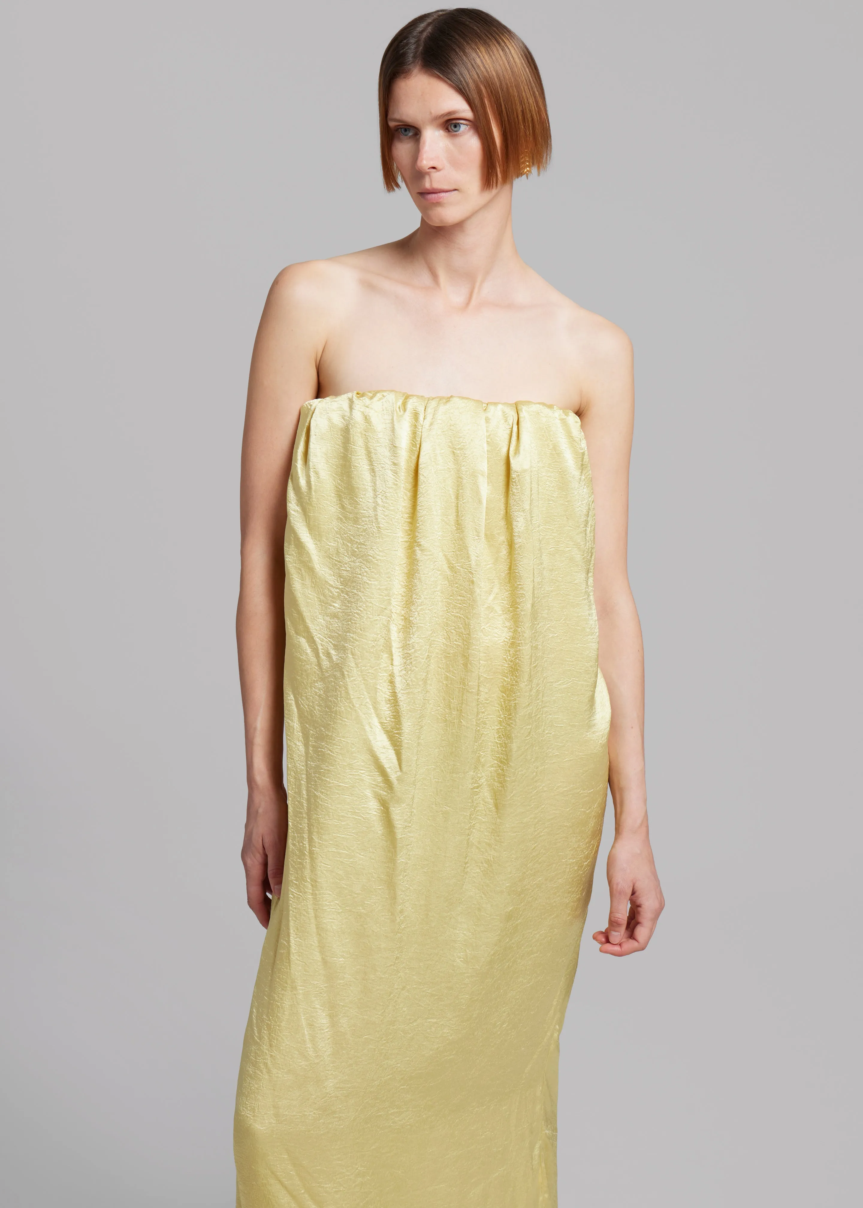Anna October Tiana Maxi Dress - Yellow sold by Frankie Shop product image thumbnail 5