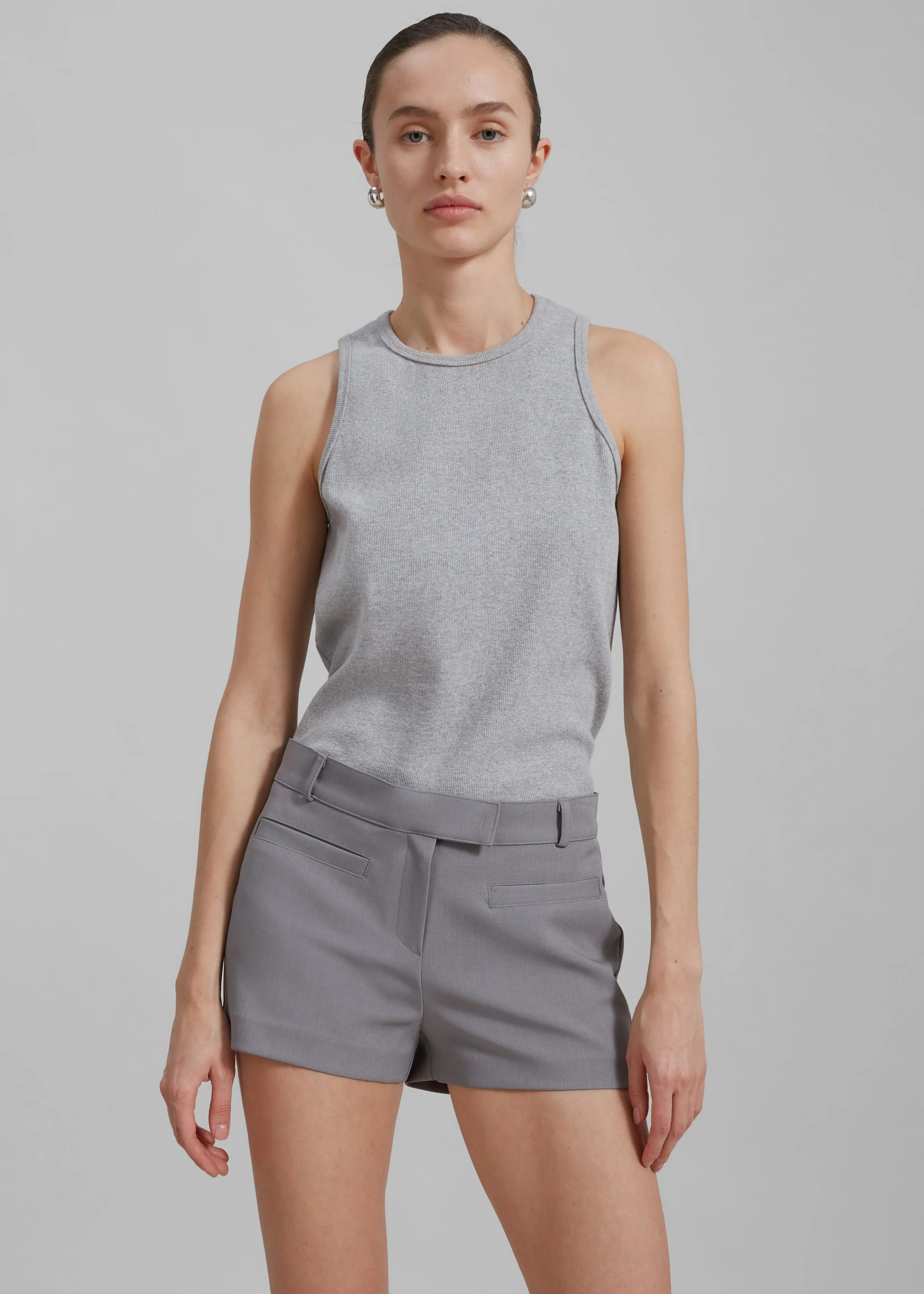 Pia Hot Pants - Grey sold by Frankie Shop product image thumbnail 3