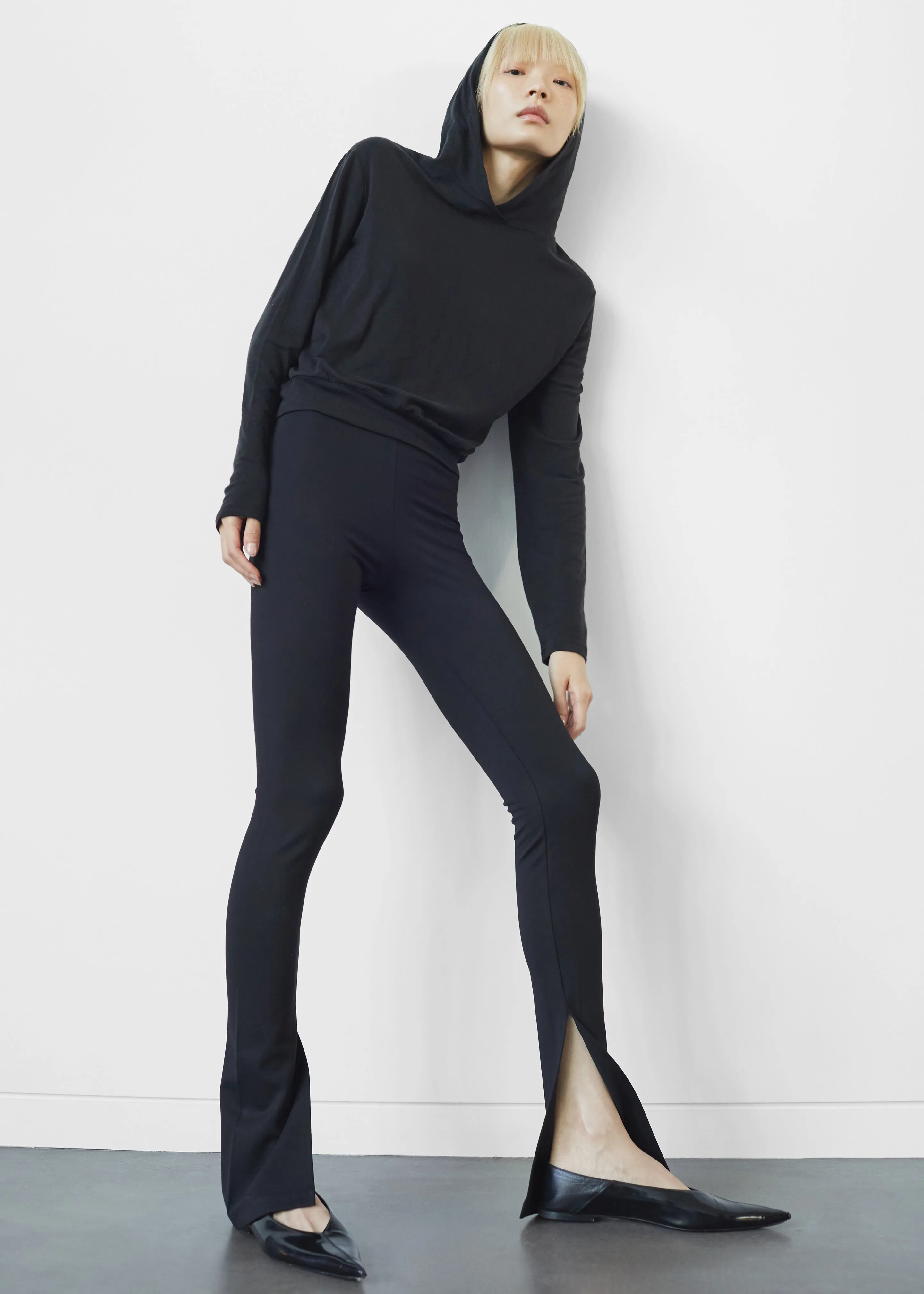 Nala Flared Leggings - Black sold by Frankie Shop product image thumbnail 3