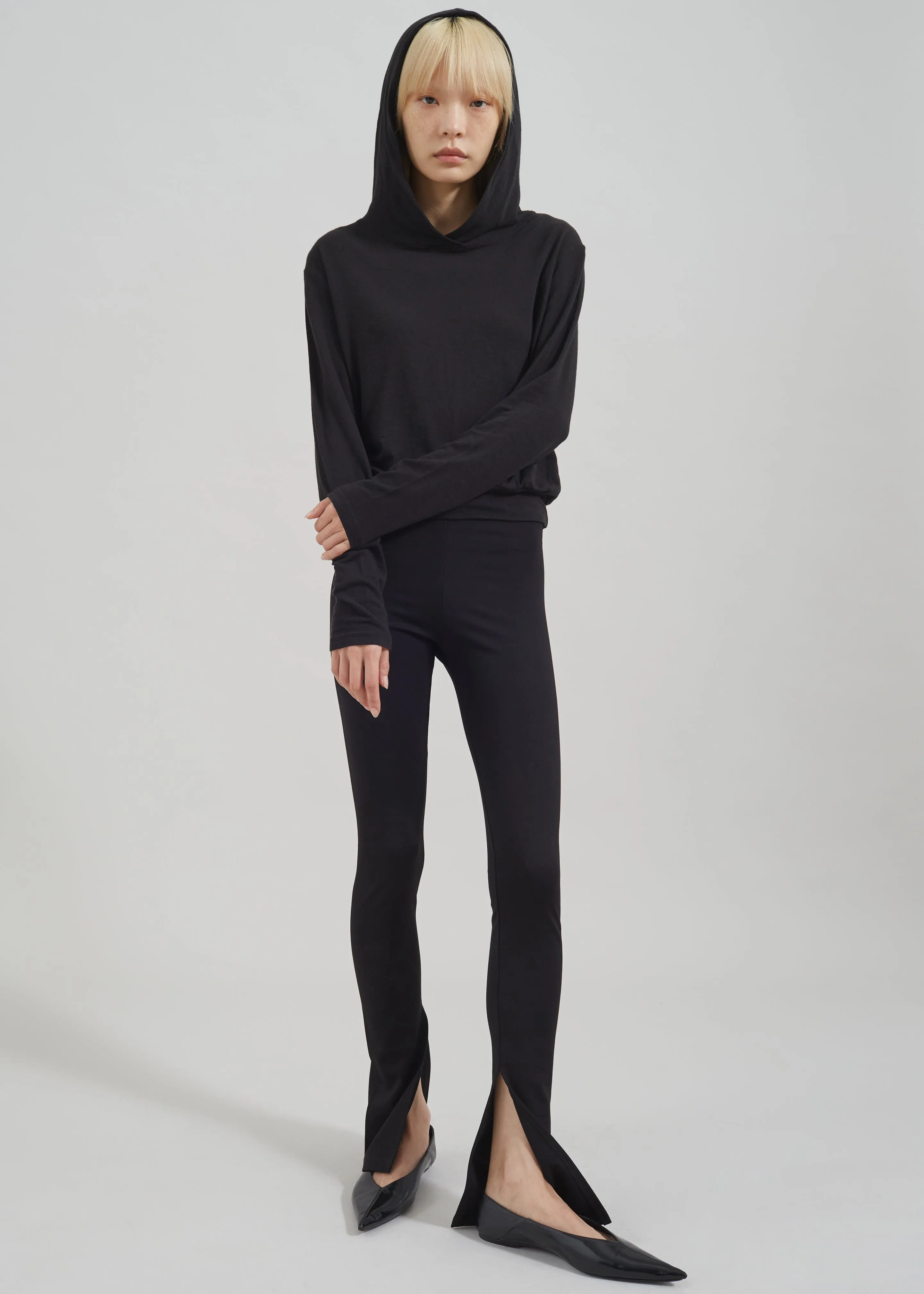 Nala Flared Leggings - Black sold by Frankie Shop product image thumbnail 5