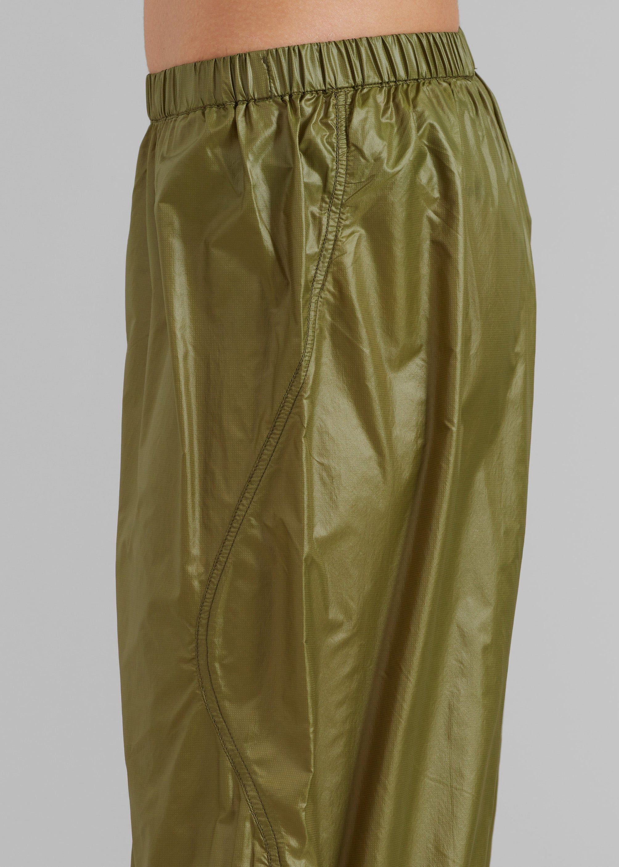 GANNI Shiny Quilt Elasticated Pants - Spaghnum sold by Frankie Shop product image thumbnail 6