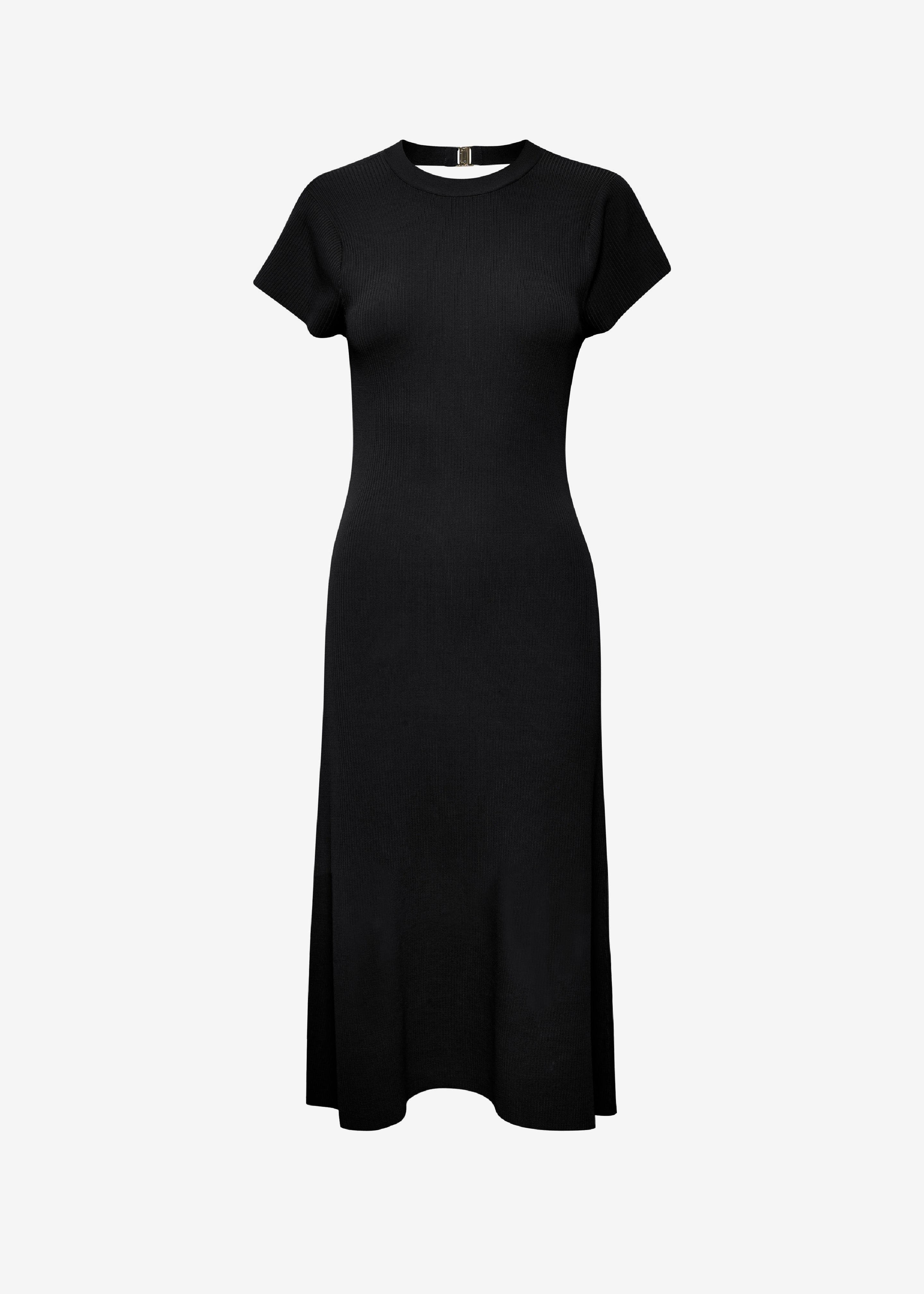 GESTUZ MonaGZ Open Back Dress - Black sold by Frankie Shop product image thumbnail 8