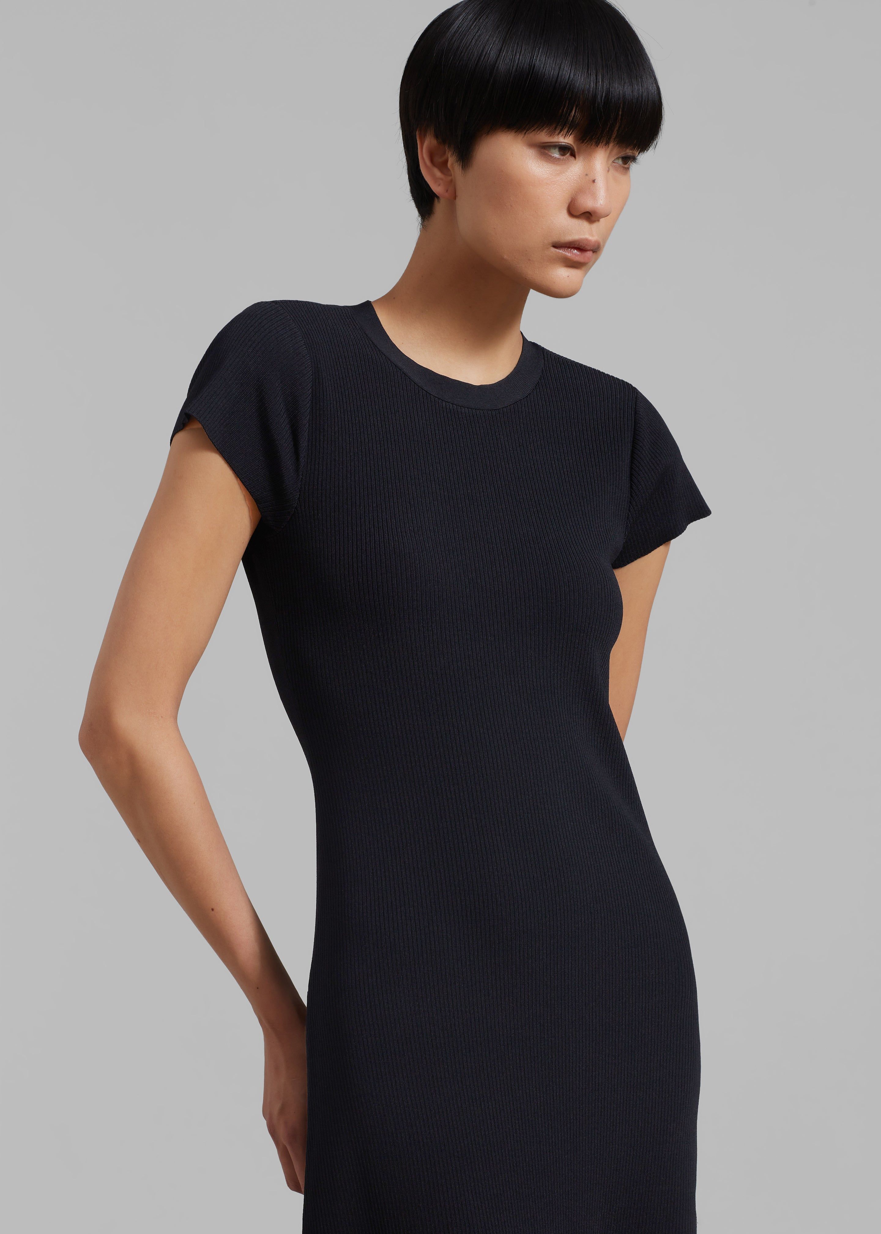 GESTUZ MonaGZ Open Back Dress - Black sold by Frankie Shop product image thumbnail 6