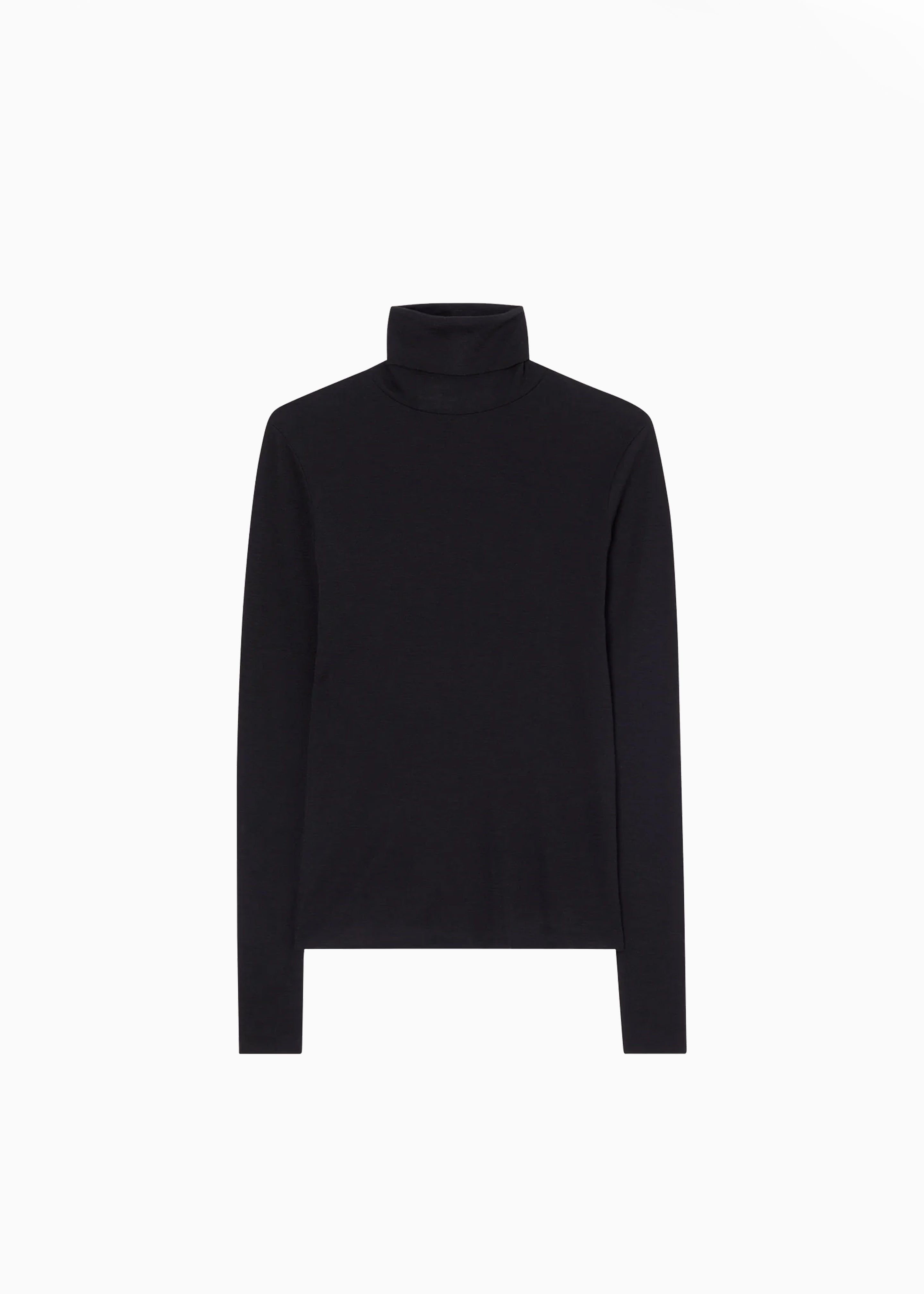Róhe Fine Merino Turtleneck - Black sold by Frankie Shop product image thumbnail 6
