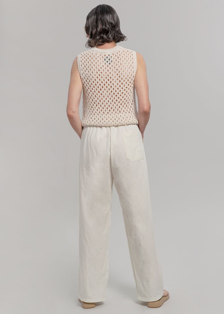 Vala Wide Pants - Cream sold by Frankie Shop product image thumbnail 3
