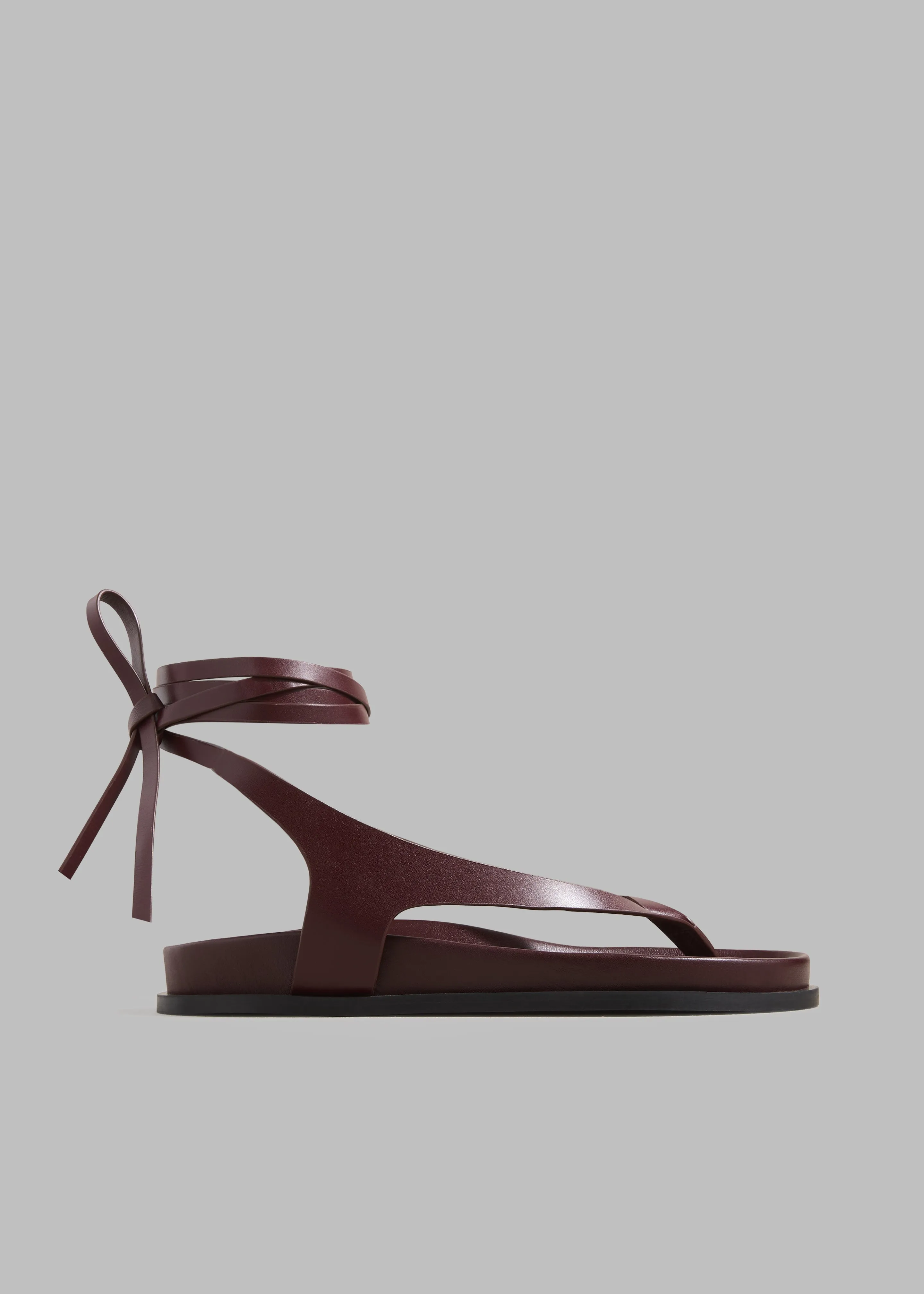 A.Emery The Shel Sandal - Merlot sold by Frankie Shop