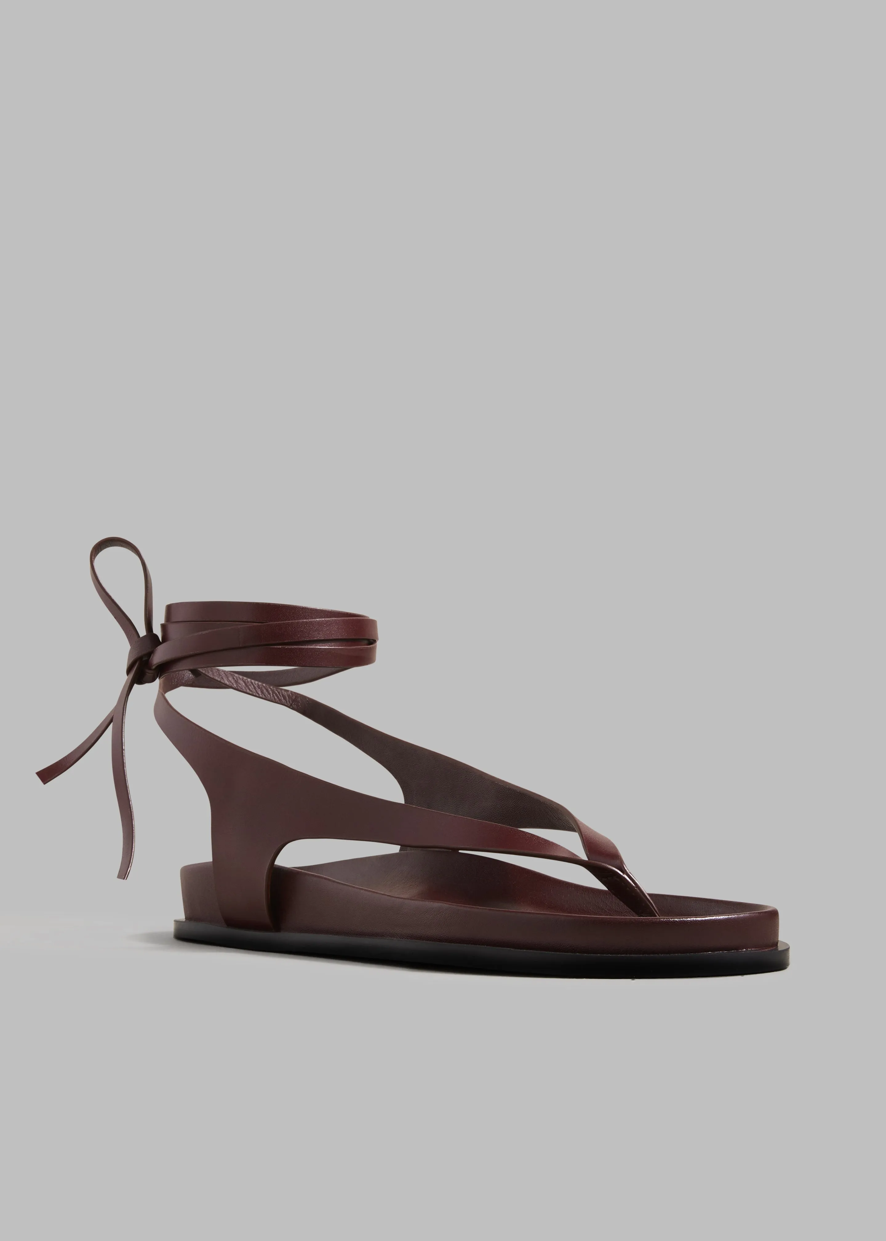 A.Emery The Shel Sandal - Merlot sold by Frankie Shop product image thumbnail 4