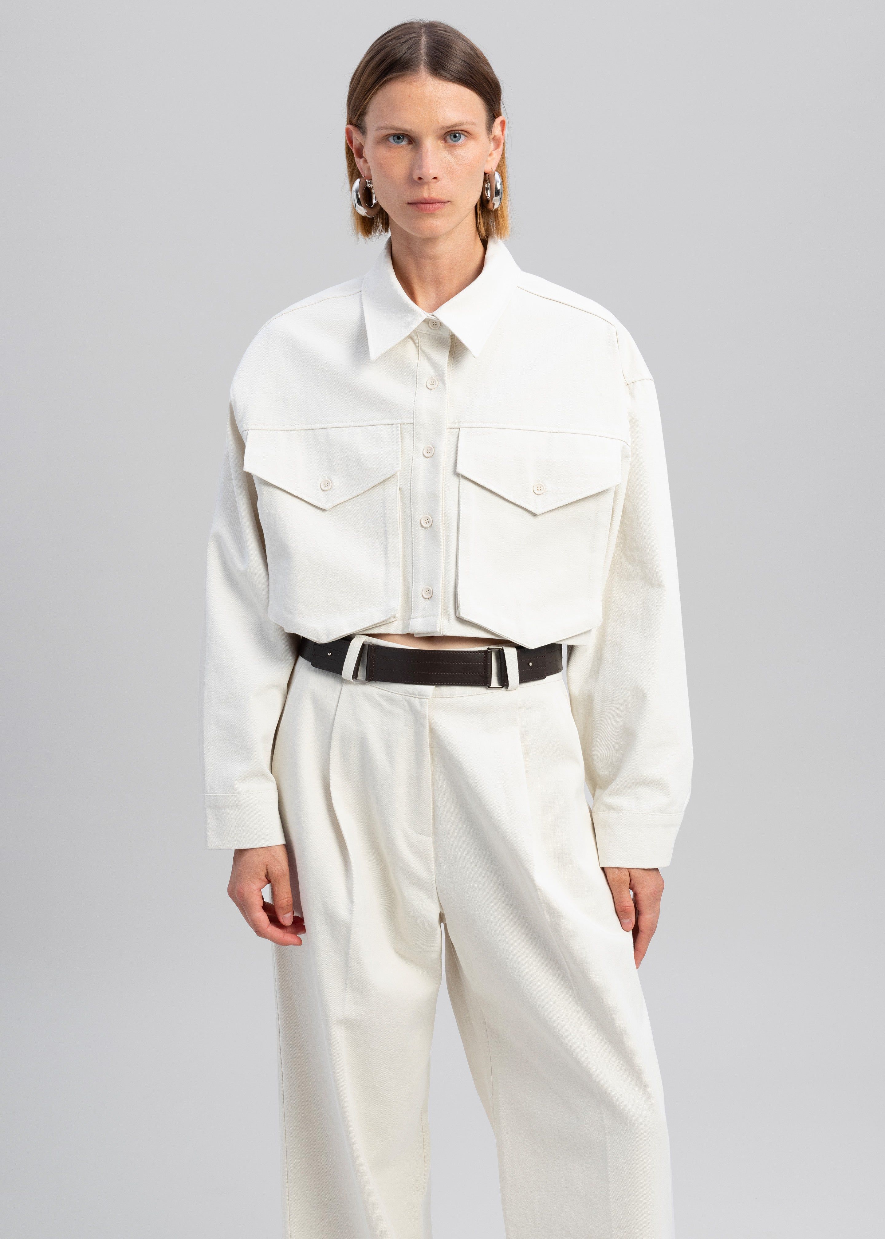 Carline Pants - Cream sold by Frankie Shop product image thumbnail 8