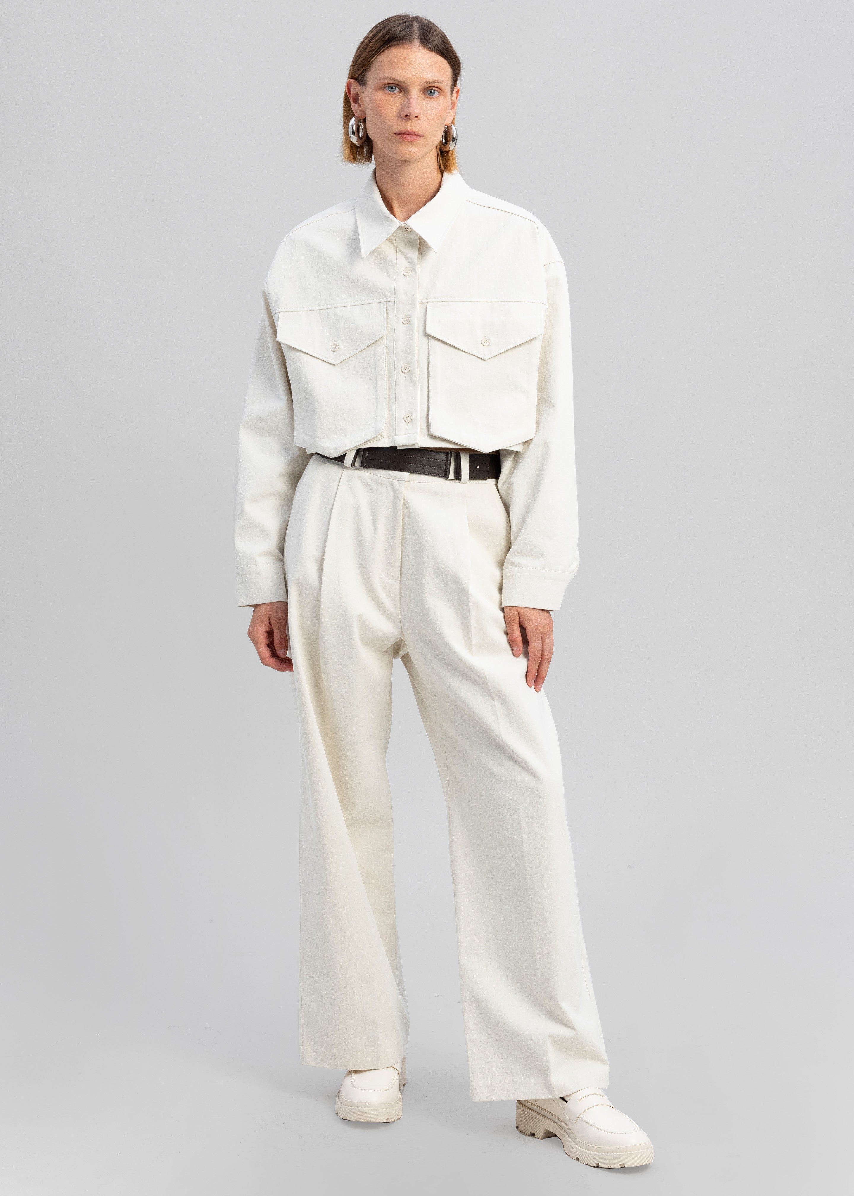 Carline Pants - Cream sold by Frankie Shop product image thumbnail 7