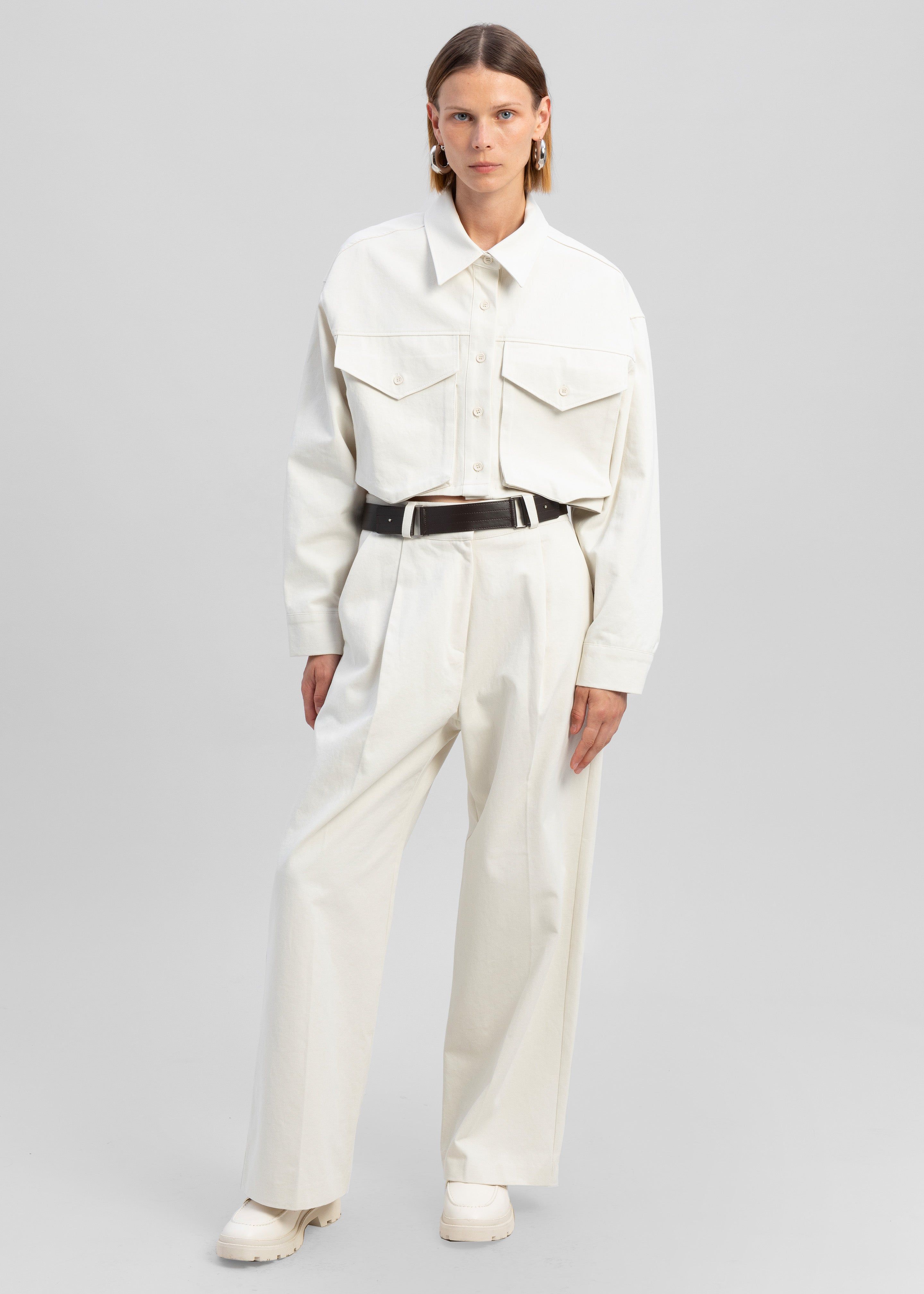 Carline Pants - Cream sold by Frankie Shop product image thumbnail 6