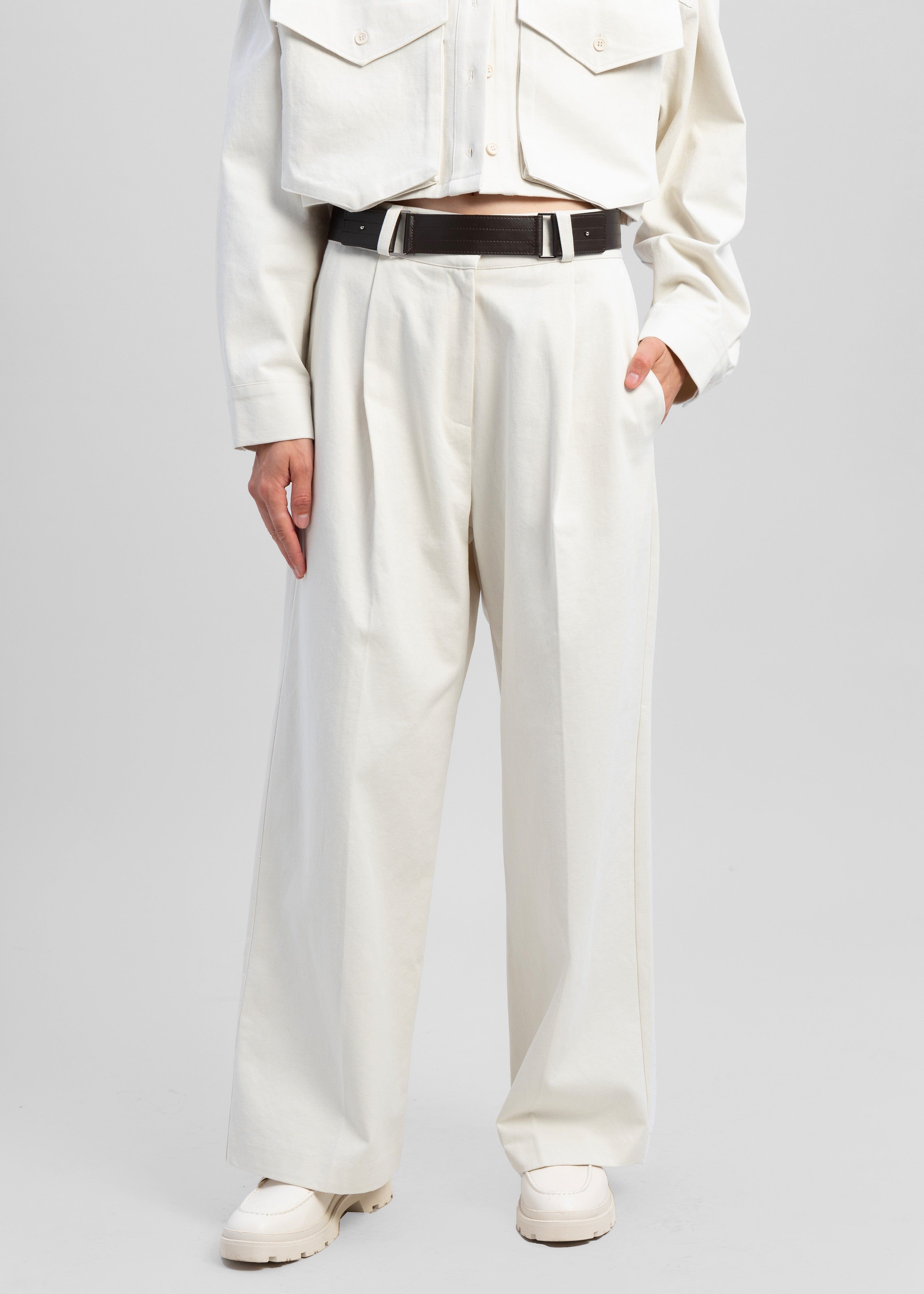 Carline Pants - Cream sold by Frankie Shop product image thumbnail 2