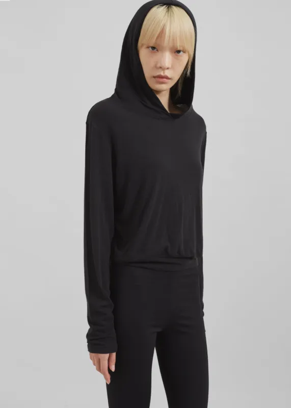 Adira Hoodie - Black sold by Frankie Shop